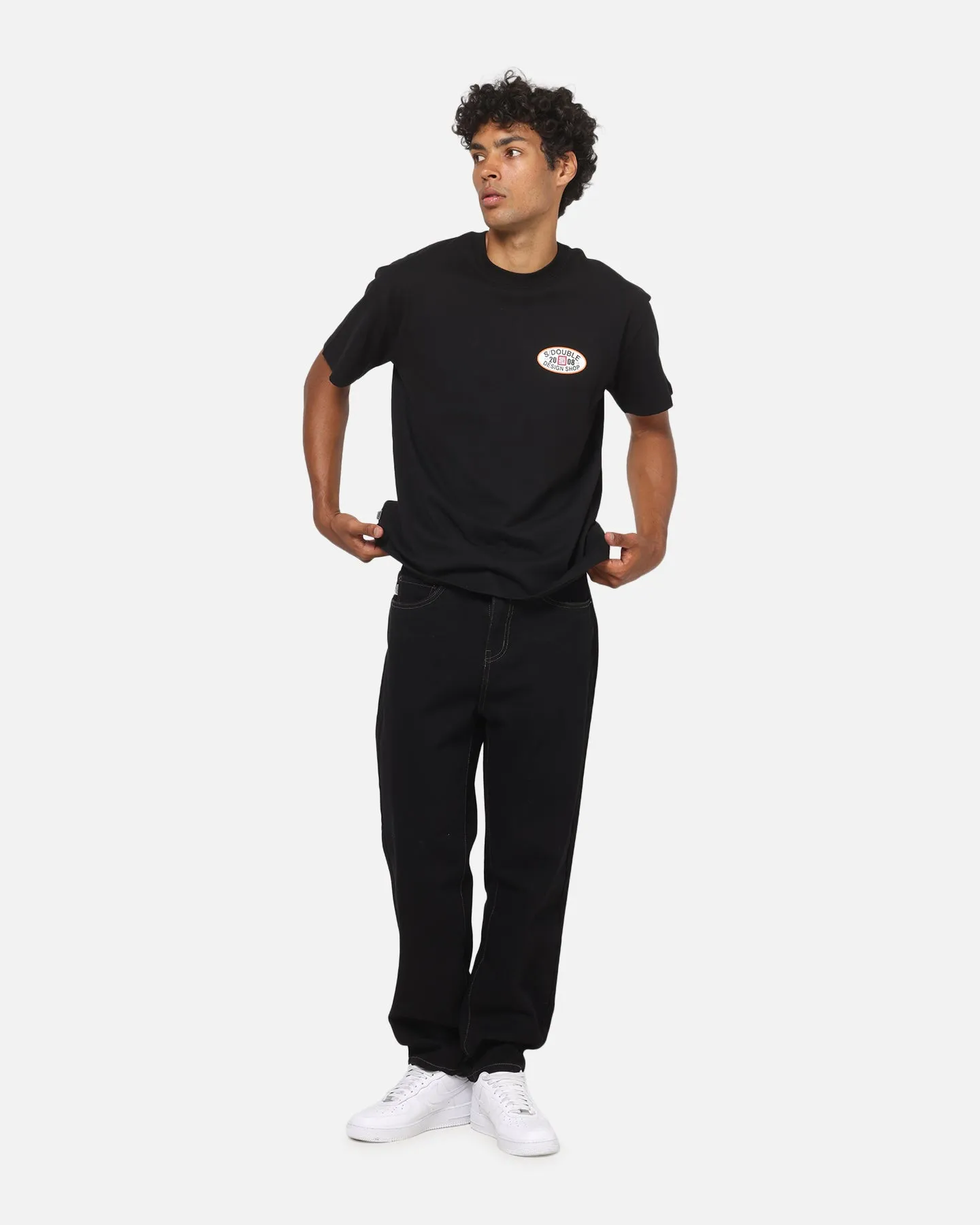 S Double Oval T-Shirt Black sold by Culture Kings product image thumbnail 4