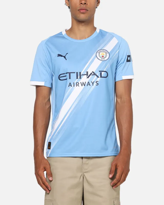 Puma Manchester City FC Home Replica Jersey Light Blue sold by Culture Kings