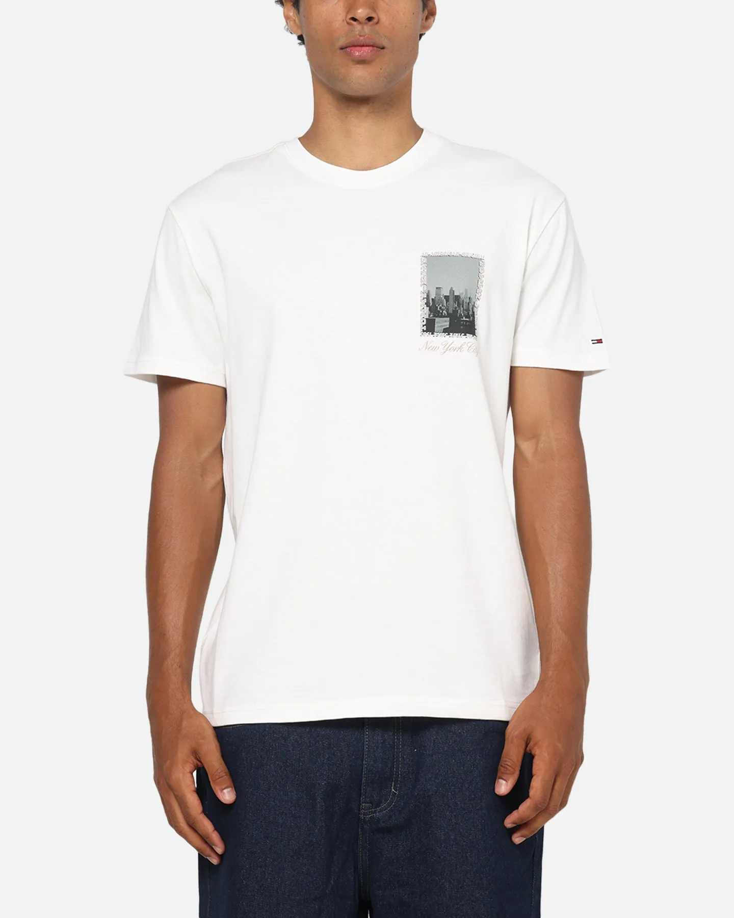 Tommy Jeans Regular Photo T-Shirt Ecru sold by Culture Kings product image thumbnail 2