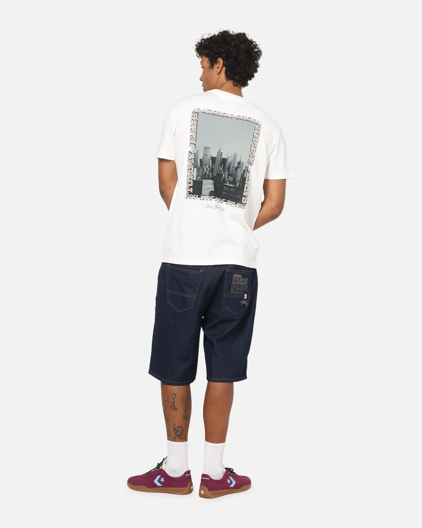 Tommy Jeans Regular Photo T-Shirt Ecru sold by Culture Kings product image thumbnail 3