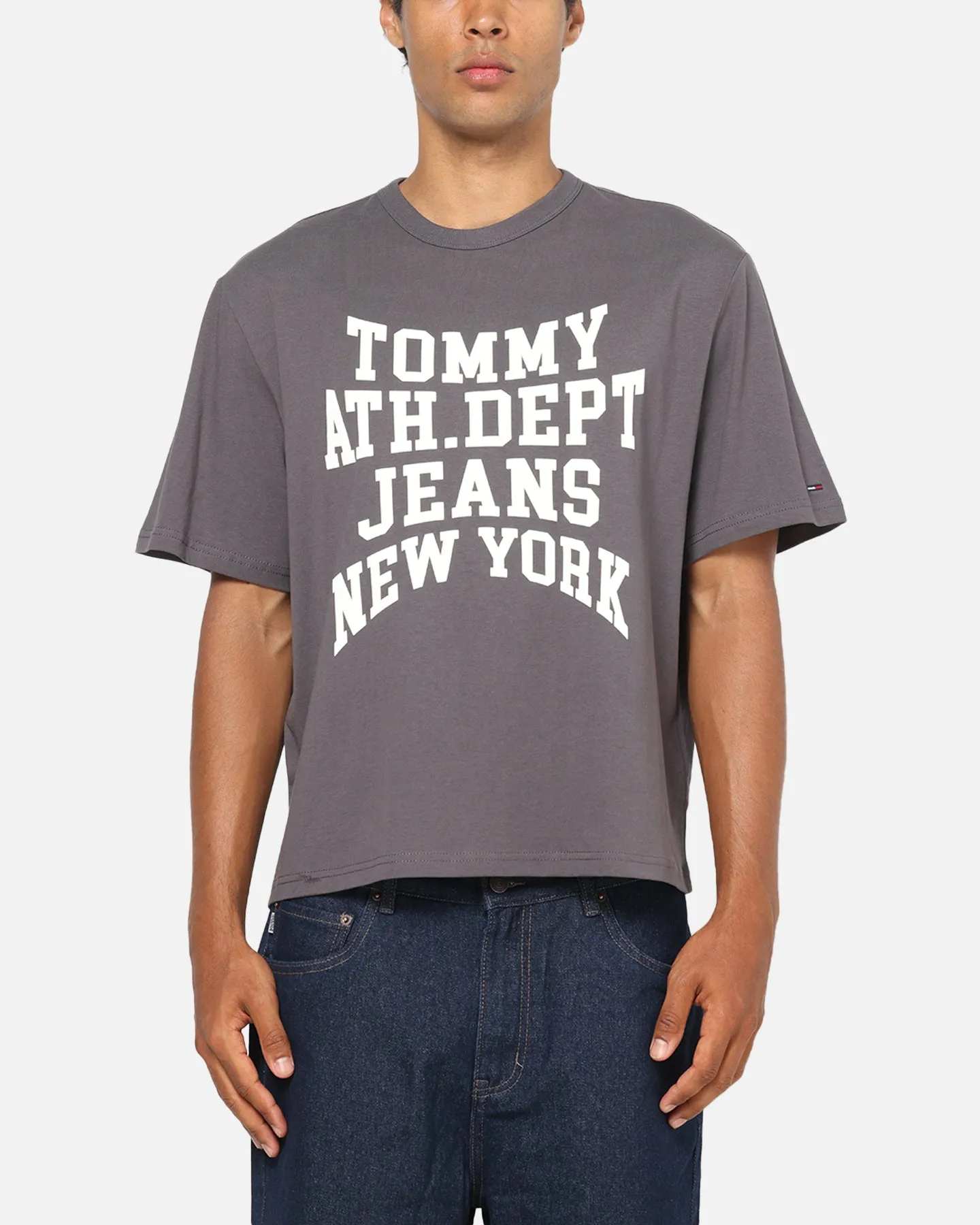 Tommy Jeans Archive Athletic Dept T-Shirt Washed Black sold by Culture Kings