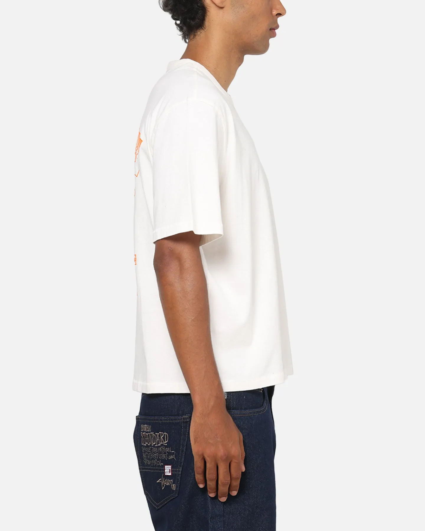 Tommy Jeans Arch Western Backprint T-Shirt Ancient White sold by Culture Kings product image thumbnail 5