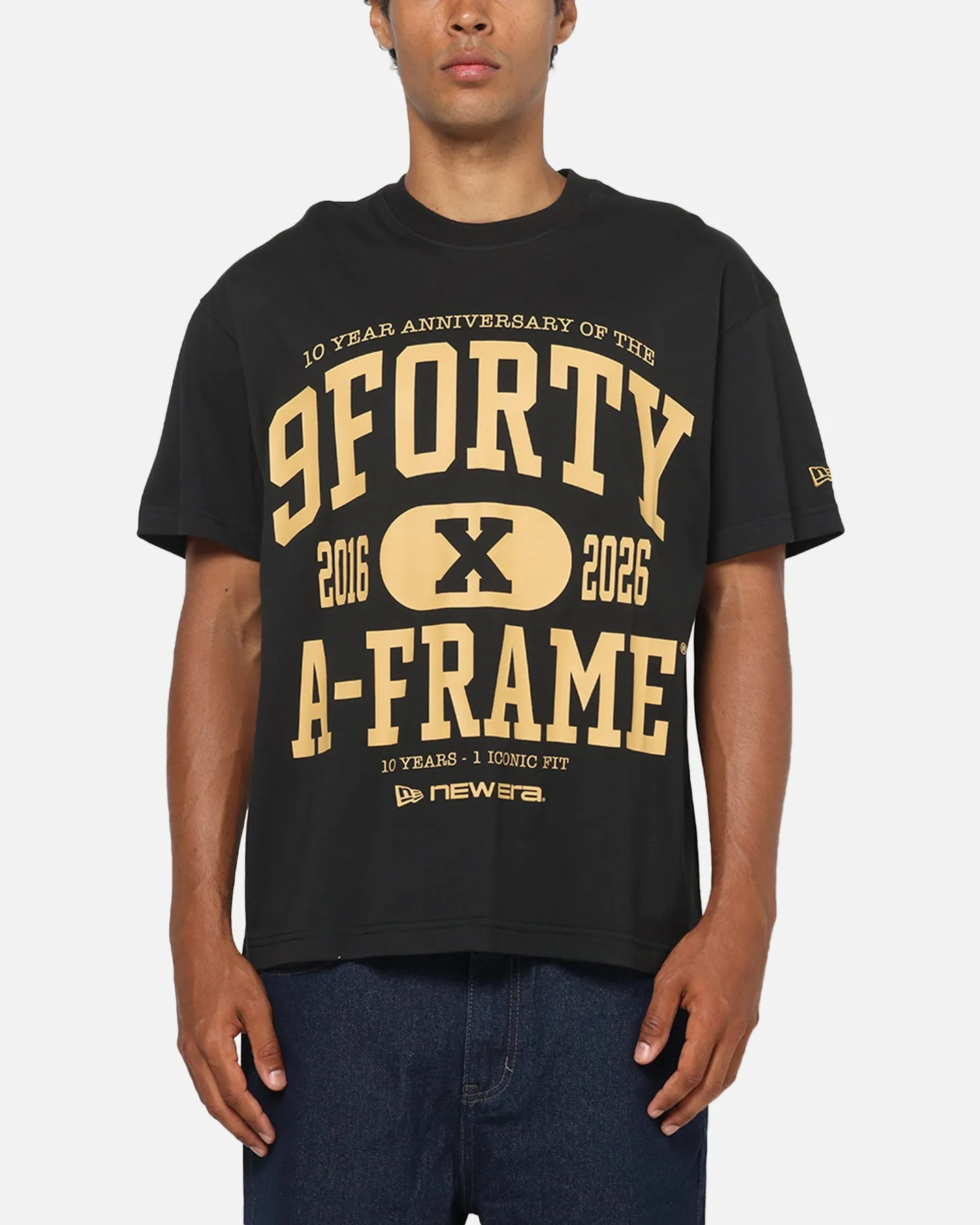 New Era X Project-X T-Shirt Black sold by Culture Kings