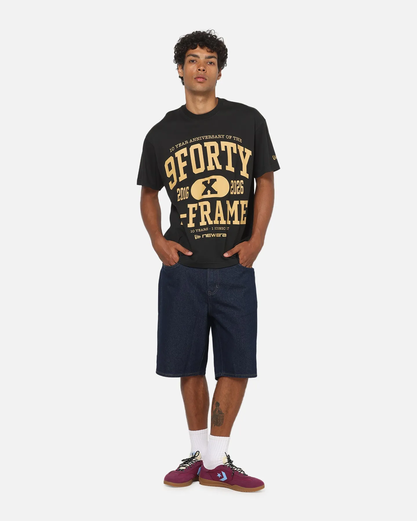 New Era X Project-X T-Shirt Black sold by Culture Kings product image thumbnail 2