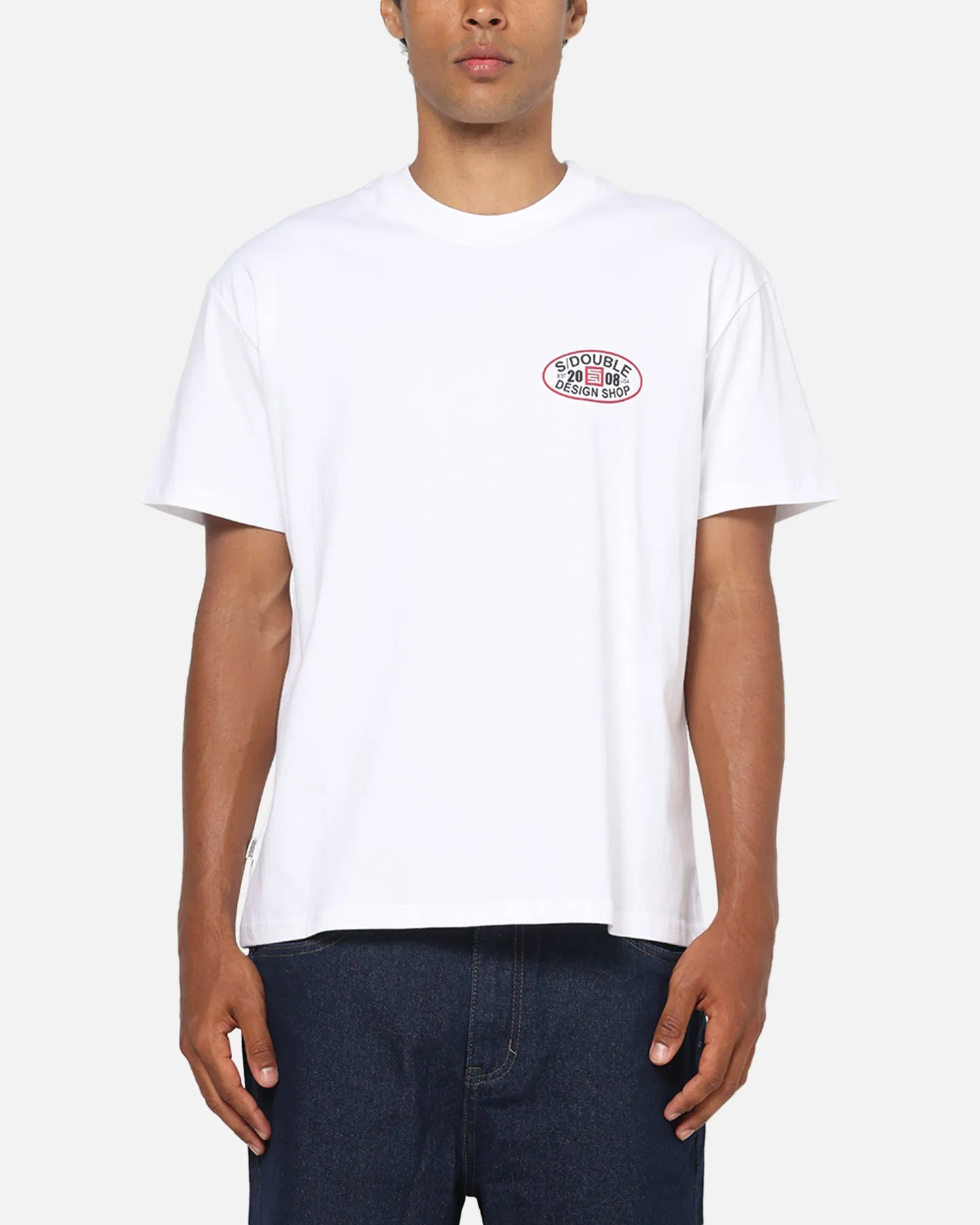 S Double Oval T-Shirt White sold by Culture Kings product image thumbnail 2