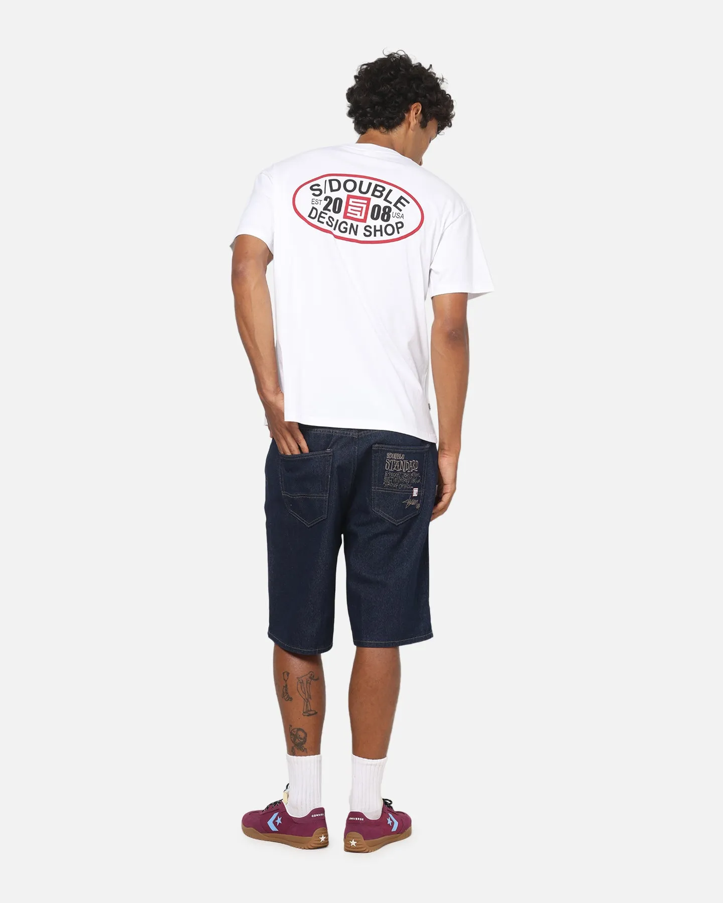 S Double Oval T-Shirt White sold by Culture Kings product image thumbnail 3