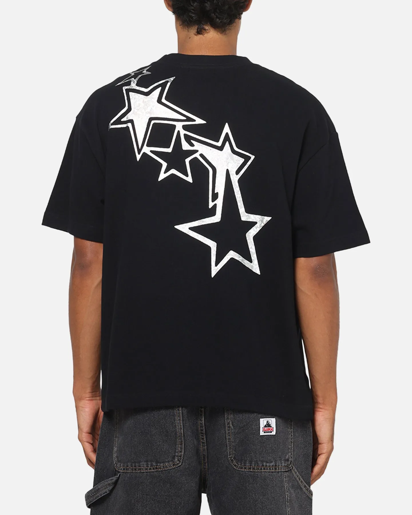 X-Large Stars Gorilla Fit T-Shirt Black sold by Culture Kings