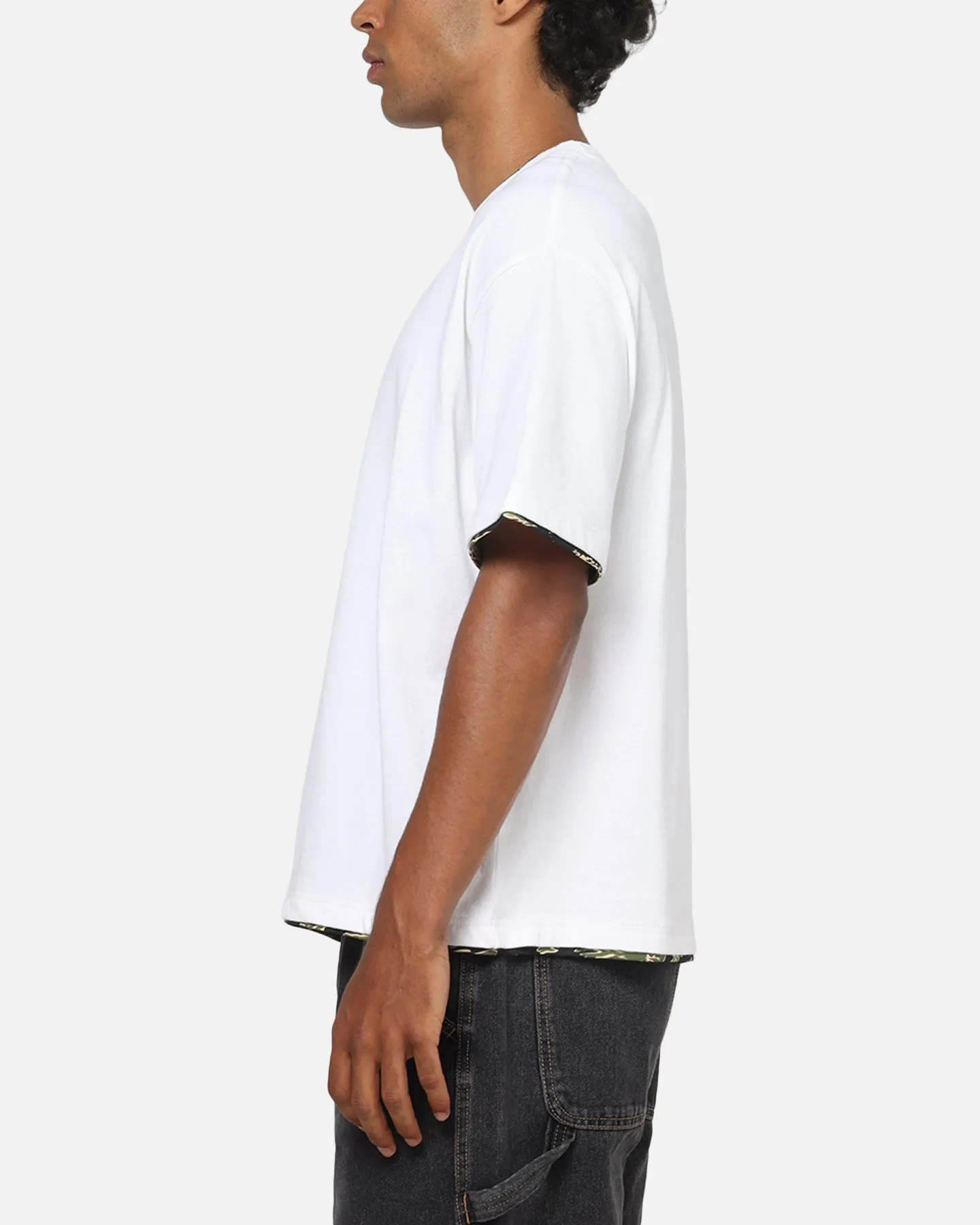 X-Large Double Layer Gorilla Fit T-Shirt White sold by Culture Kings product image thumbnail 5