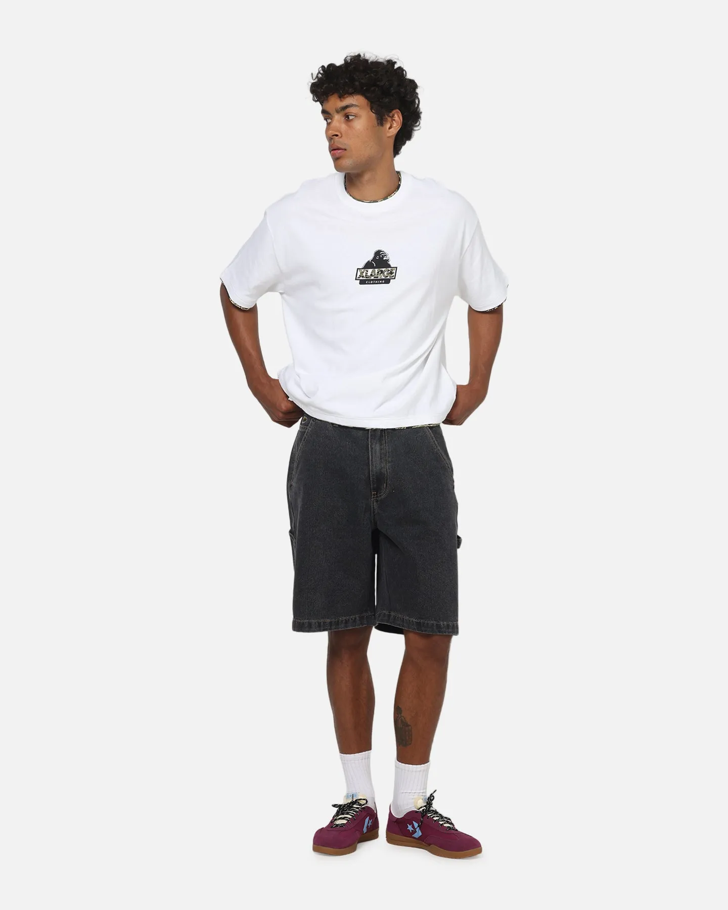 X-Large Double Layer Gorilla Fit T-Shirt White sold by Culture Kings product image thumbnail 2