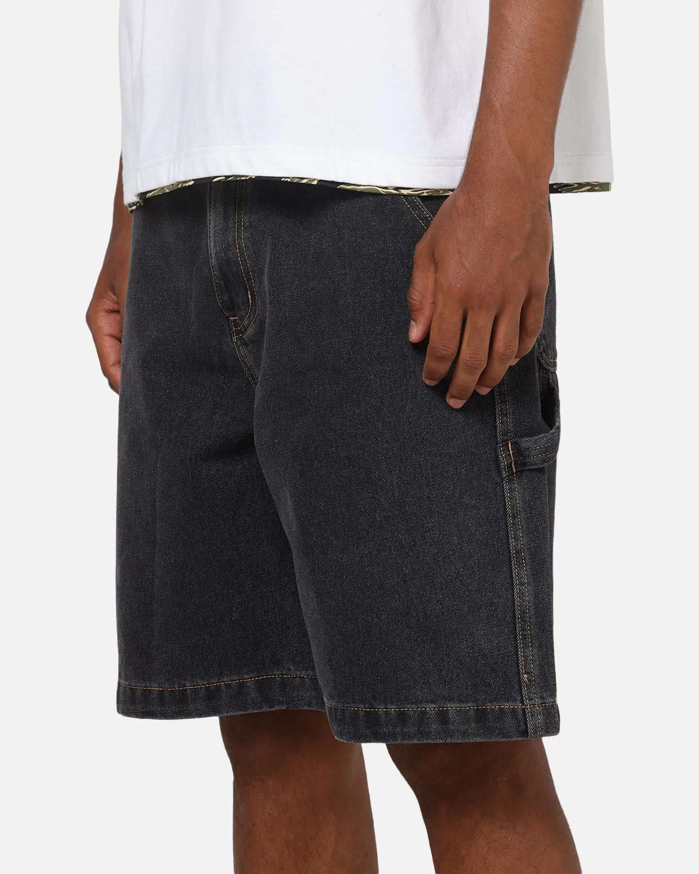 X-Large Carpenter Bull Denim 91 Shorts Washed Black sold by Culture Kings product image thumbnail 4
