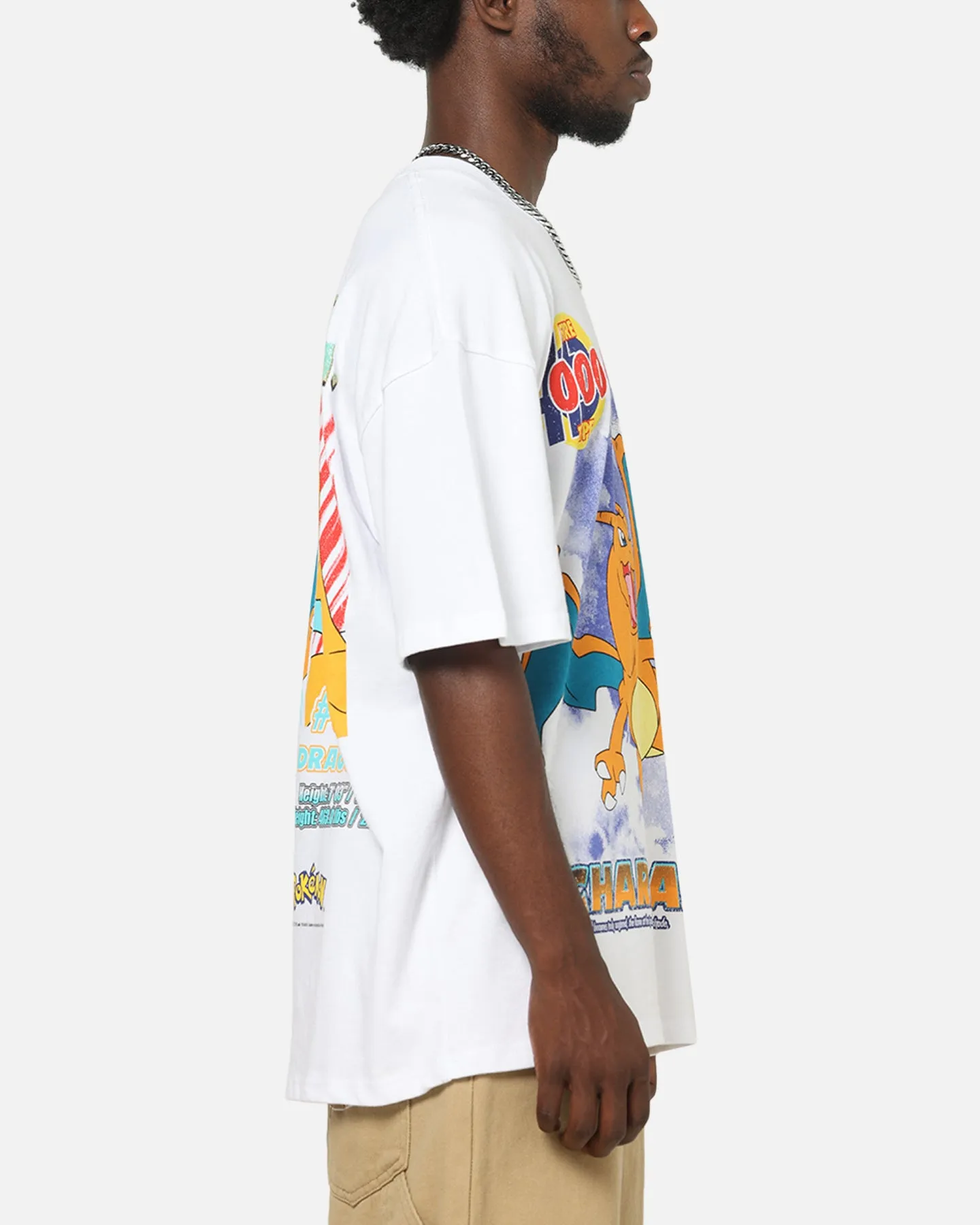 The Pokémon Collection By 73Studio Charizard T-Shirt White sold by Culture Kings product image thumbnail 5