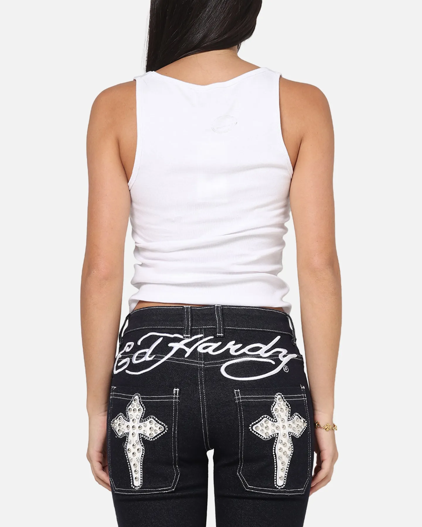 Ed Hardy Women's Eternal Tank White sold by Culture Kings product image thumbnail 3