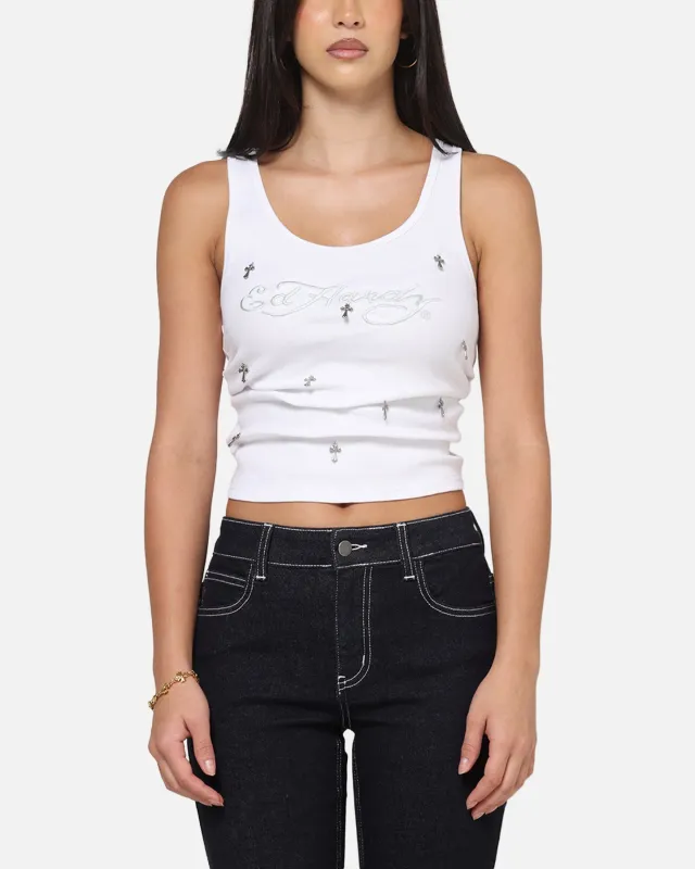 Ed Hardy Women's Eternal Tank White sold by Culture Kings
