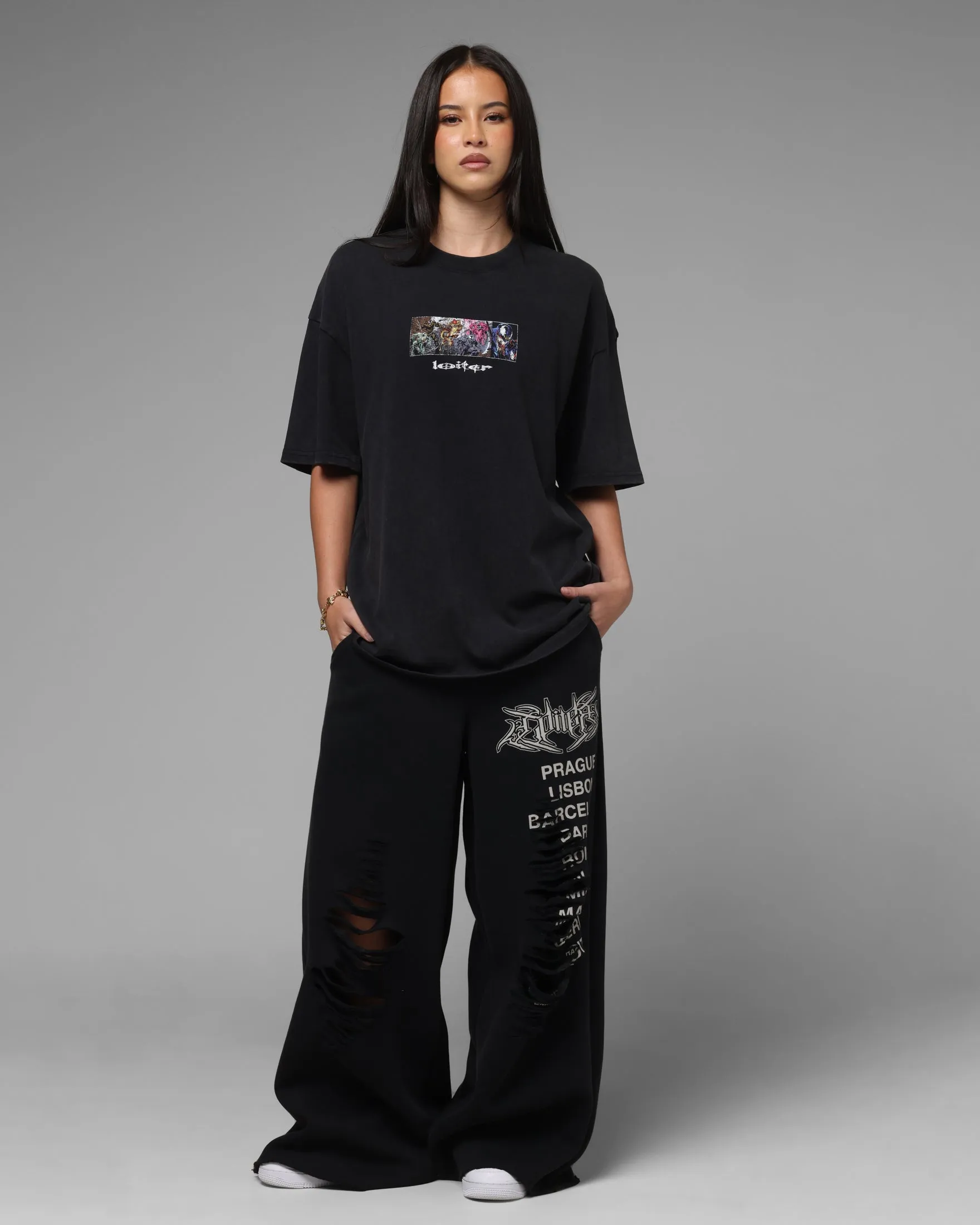 Loiter Marvel Symbiote Vintage T-Shirt Black sold by Culture Kings product image thumbnail 3