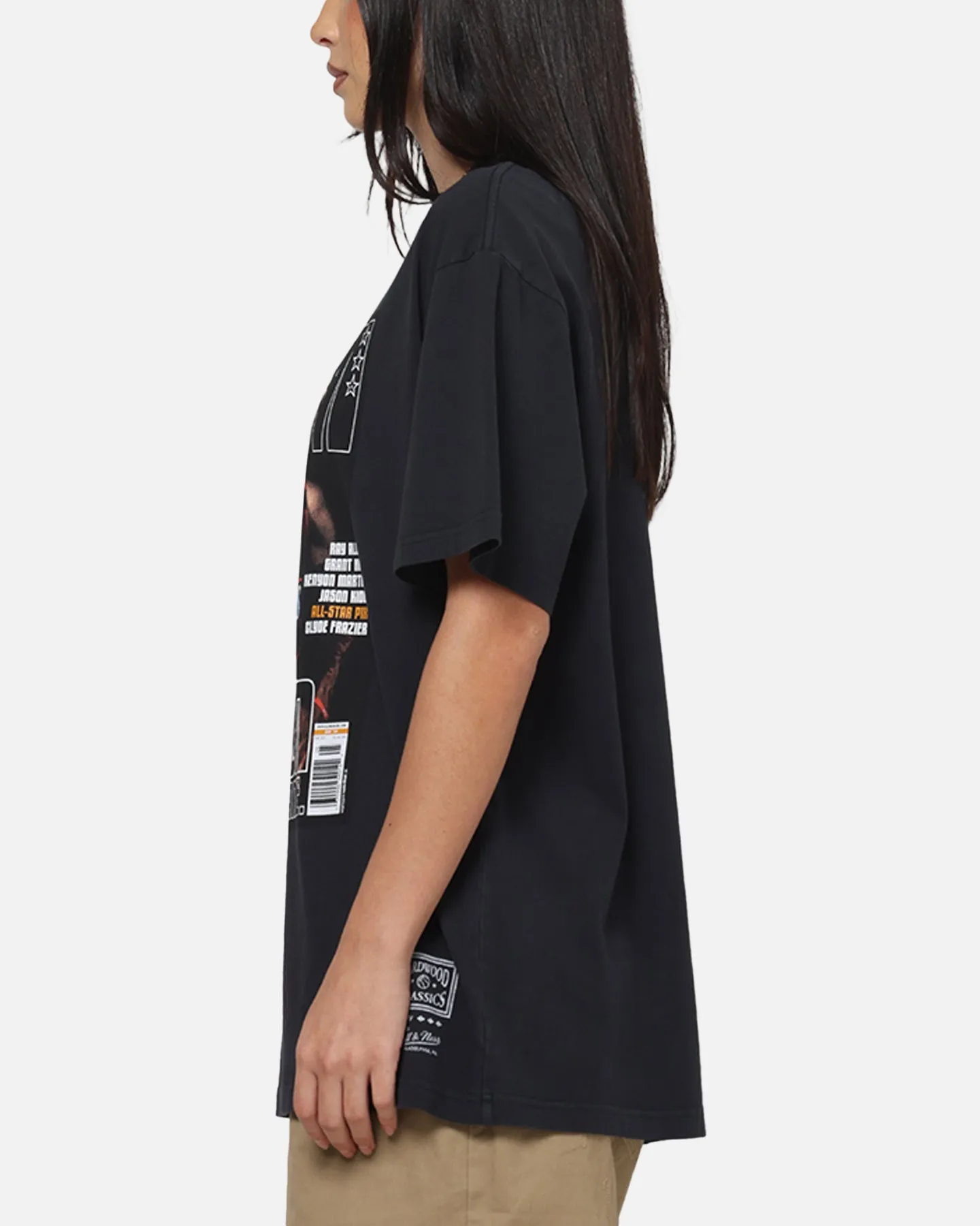 Mitchell & Ness Allen Iverson Slam T-Shirt Washed Black sold by Culture Kings product image thumbnail 5