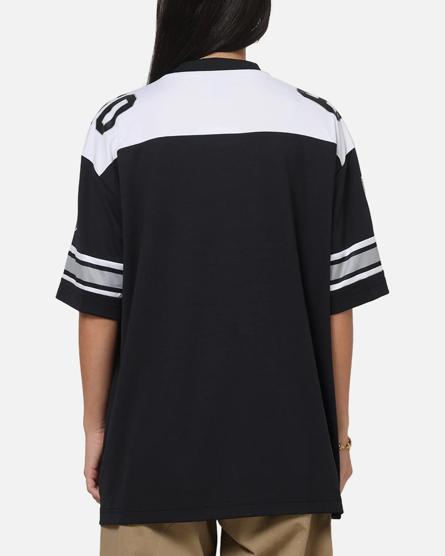 Majestic Athletic Las Vegas Raiders Glenver Mesh Oversized T-Shirt Black sold by Culture Kings product image thumbnail 3
