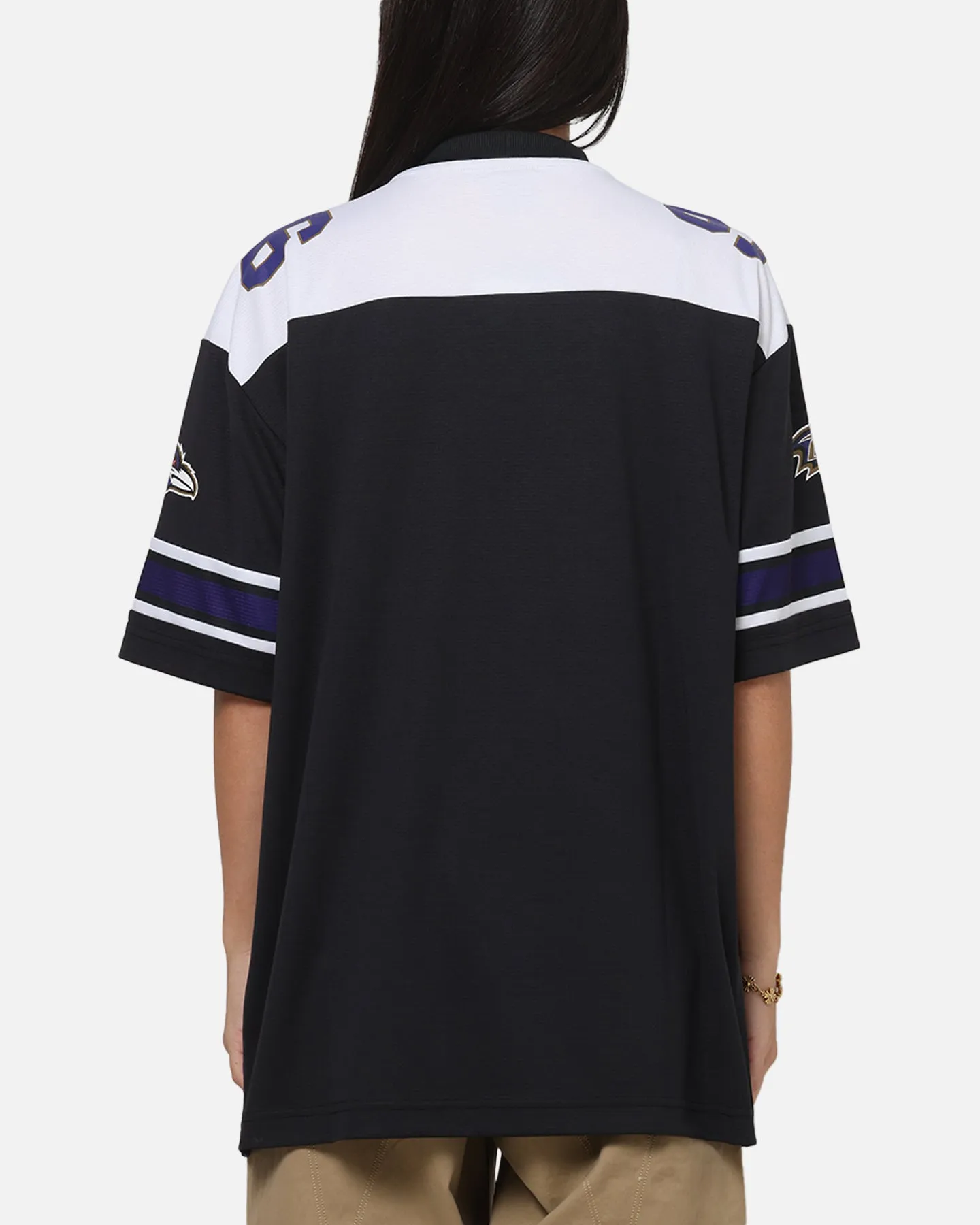 Majestic Athletic Baltimore Ravens Glenver Mesh Oversized T-Shirt Black sold by Culture Kings product image thumbnail 3