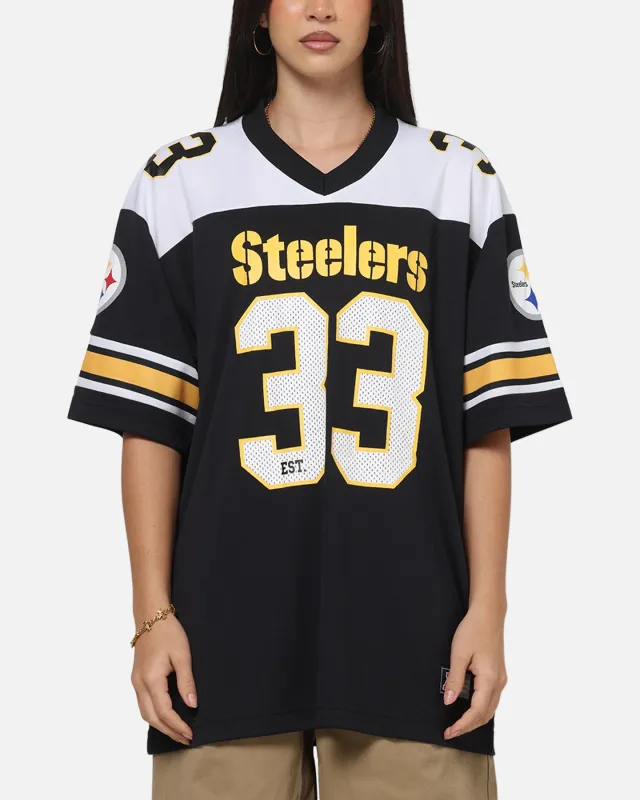Majestic Athletic Pittsburgh Steelers Glenver Mesh Oversized T-Shirt Black sold by Culture Kings