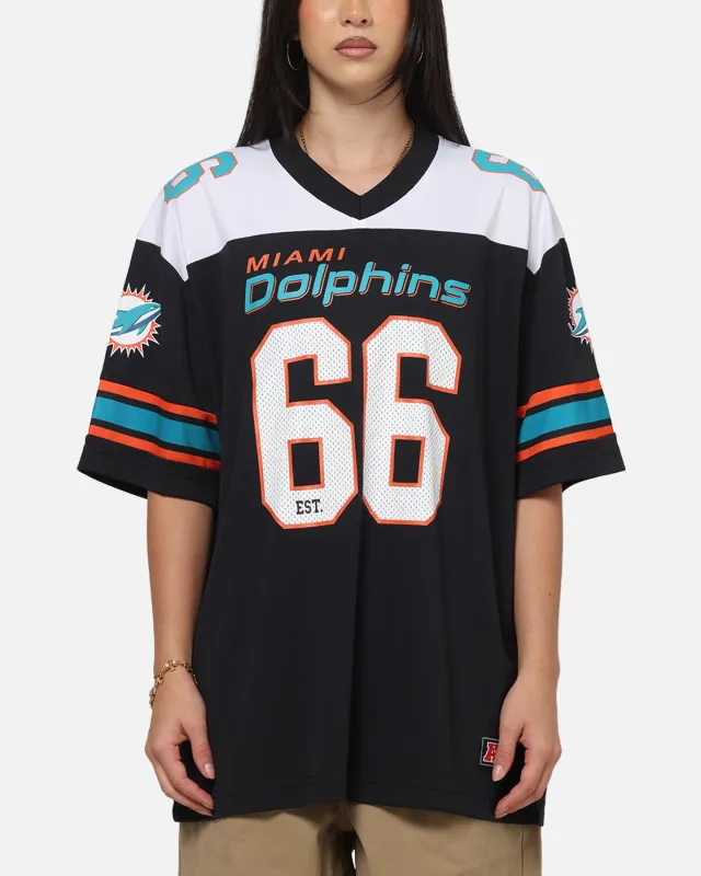 Majestic Athletic Miami Dolphins Glenver Mesh Oversized T-Shirt Black sold by Culture Kings
