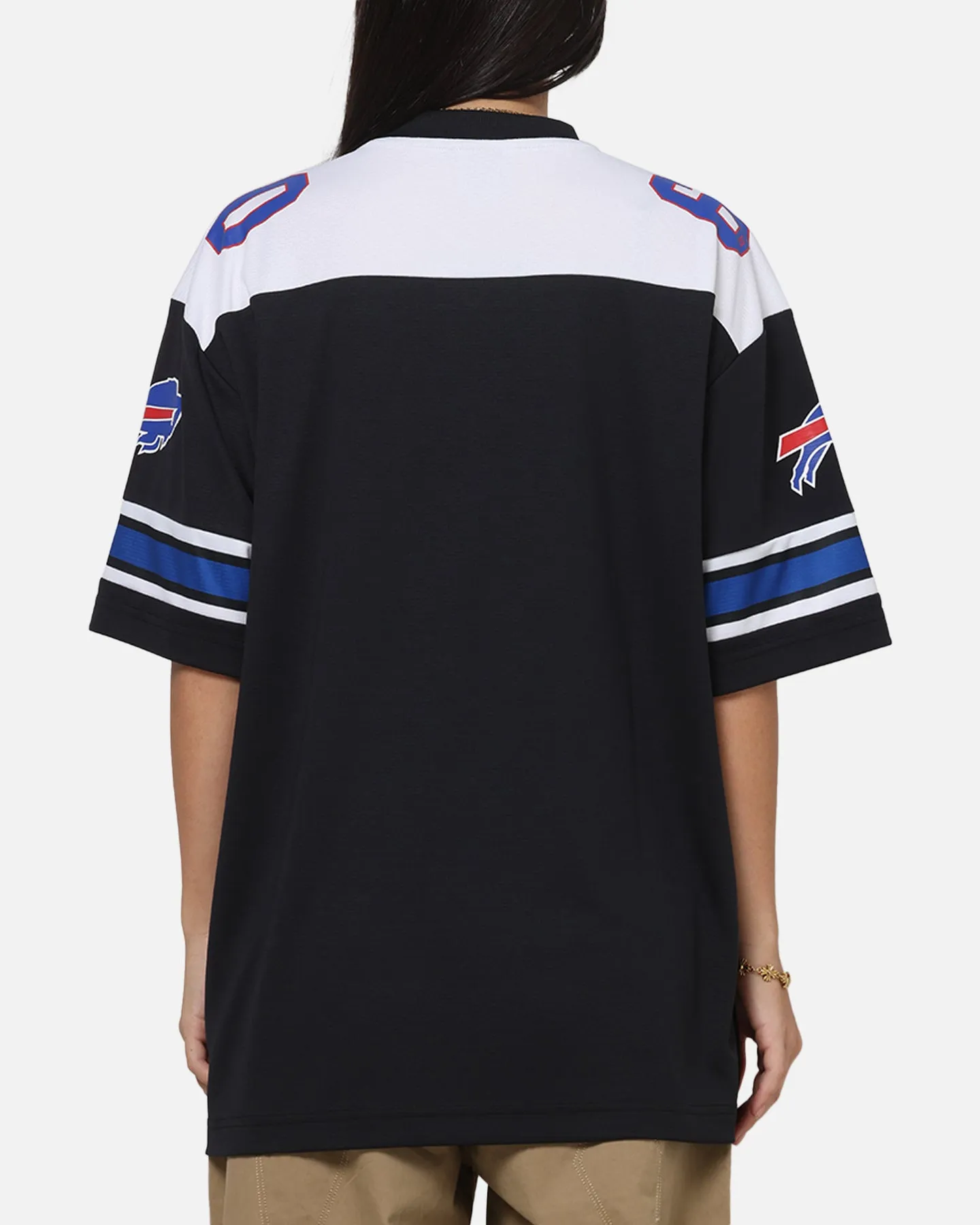 Majestic Athletic Buffalo Bills Glenver Mesh Oversized T-Shirt Black sold by Culture Kings product image thumbnail 3