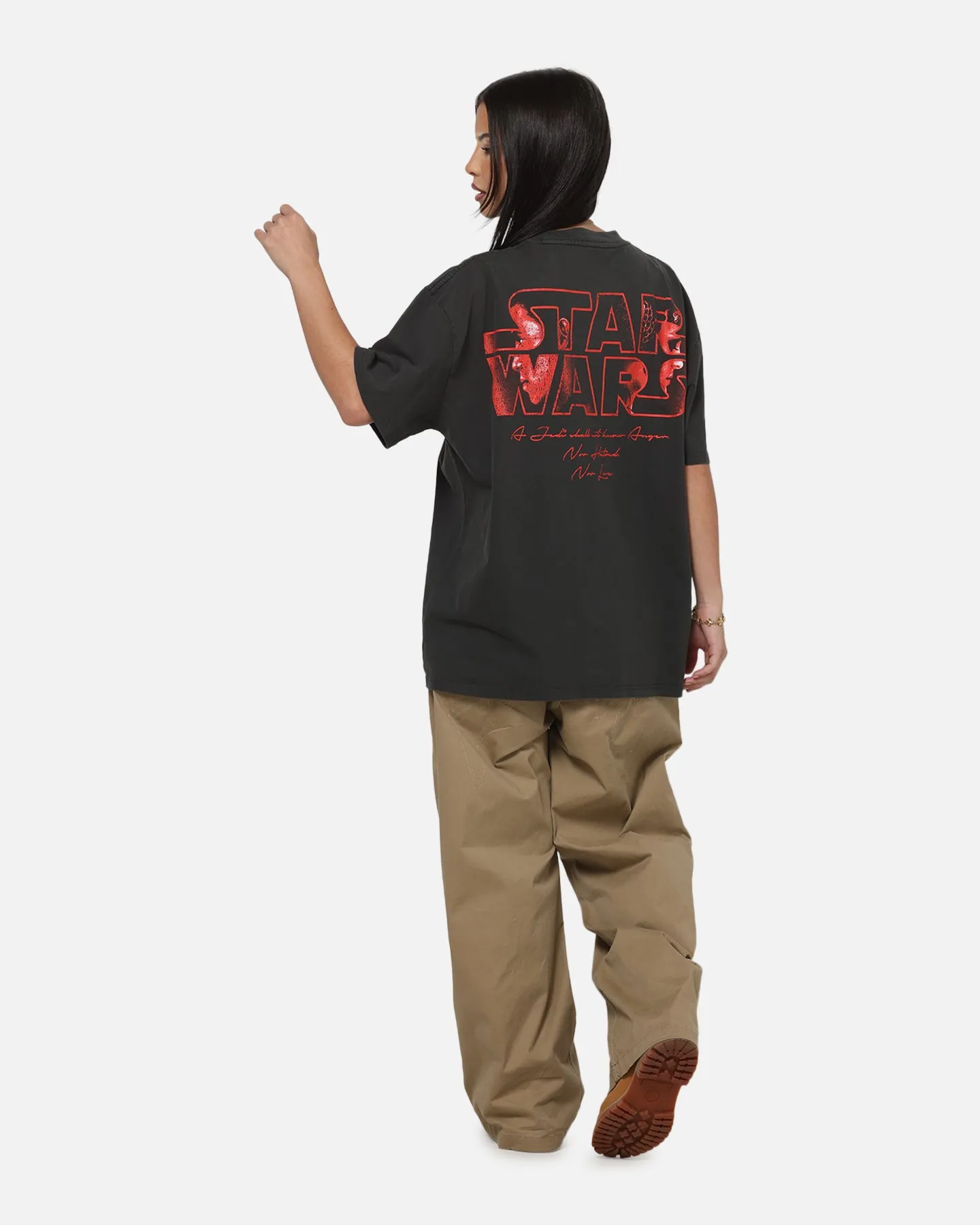 73Studio Star Wars Queen Amidala Heavy T-Shirt Black Wash sold by Culture Kings product image thumbnail 4