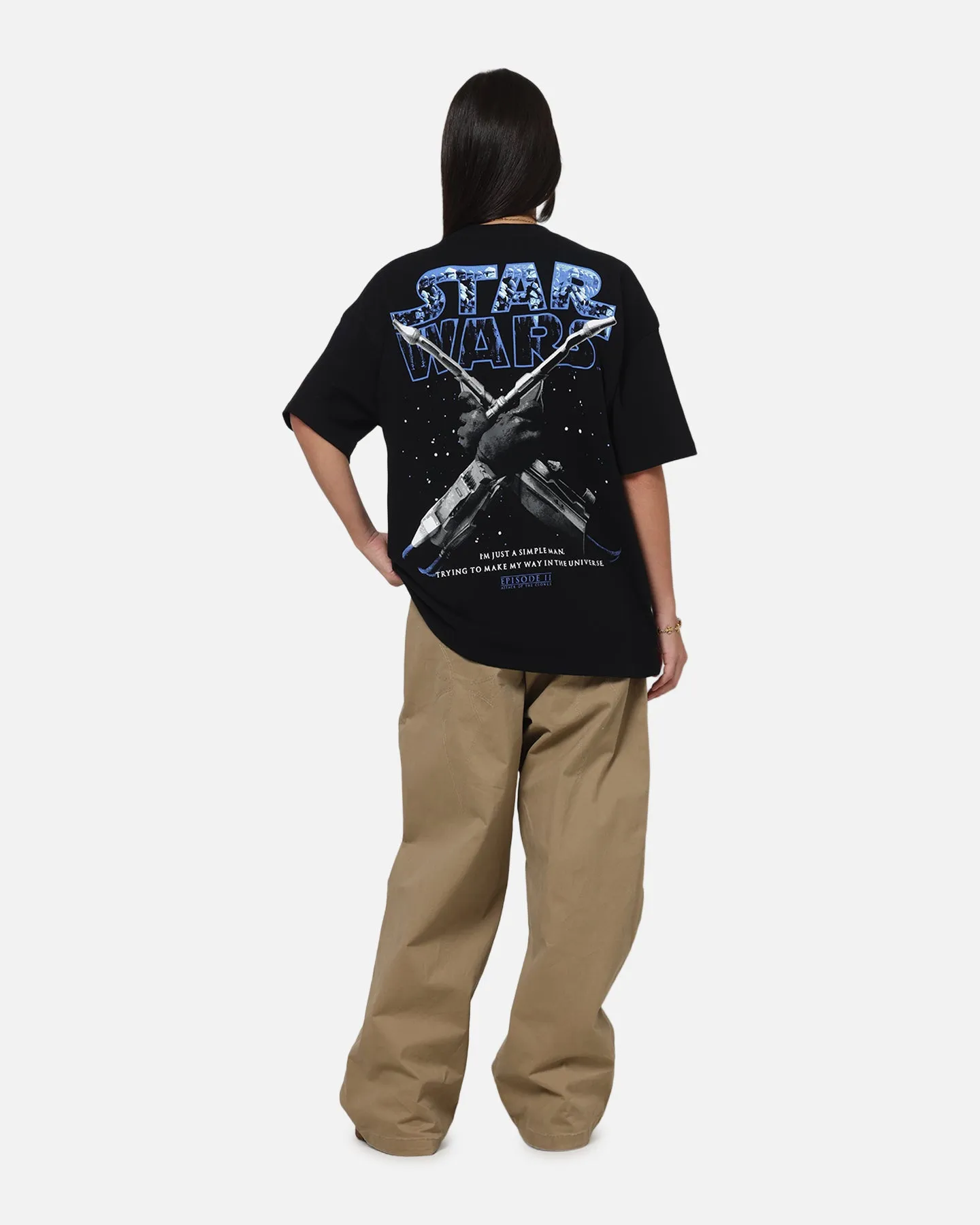 73Studio Star Wars 2002 Jango T-Shirt Black sold by Culture Kings product image thumbnail 3