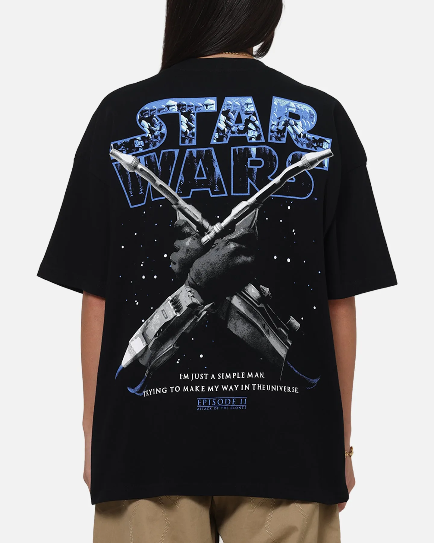 73Studio Star Wars 2002 Jango T-Shirt Black sold by Culture Kings