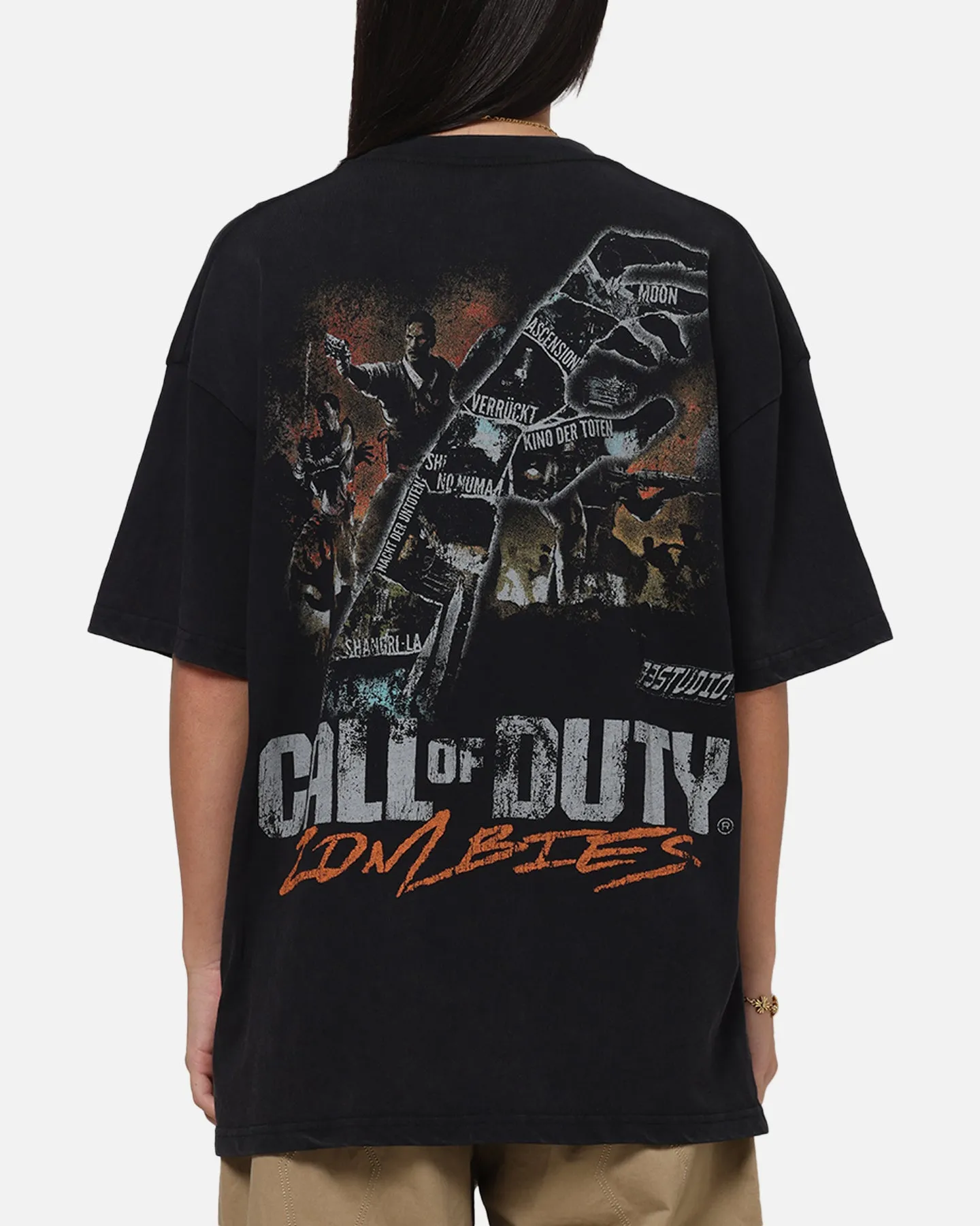 73Studio X Call Of Duty Zombies Classics T-Shirt Black Wash sold by Culture Kings