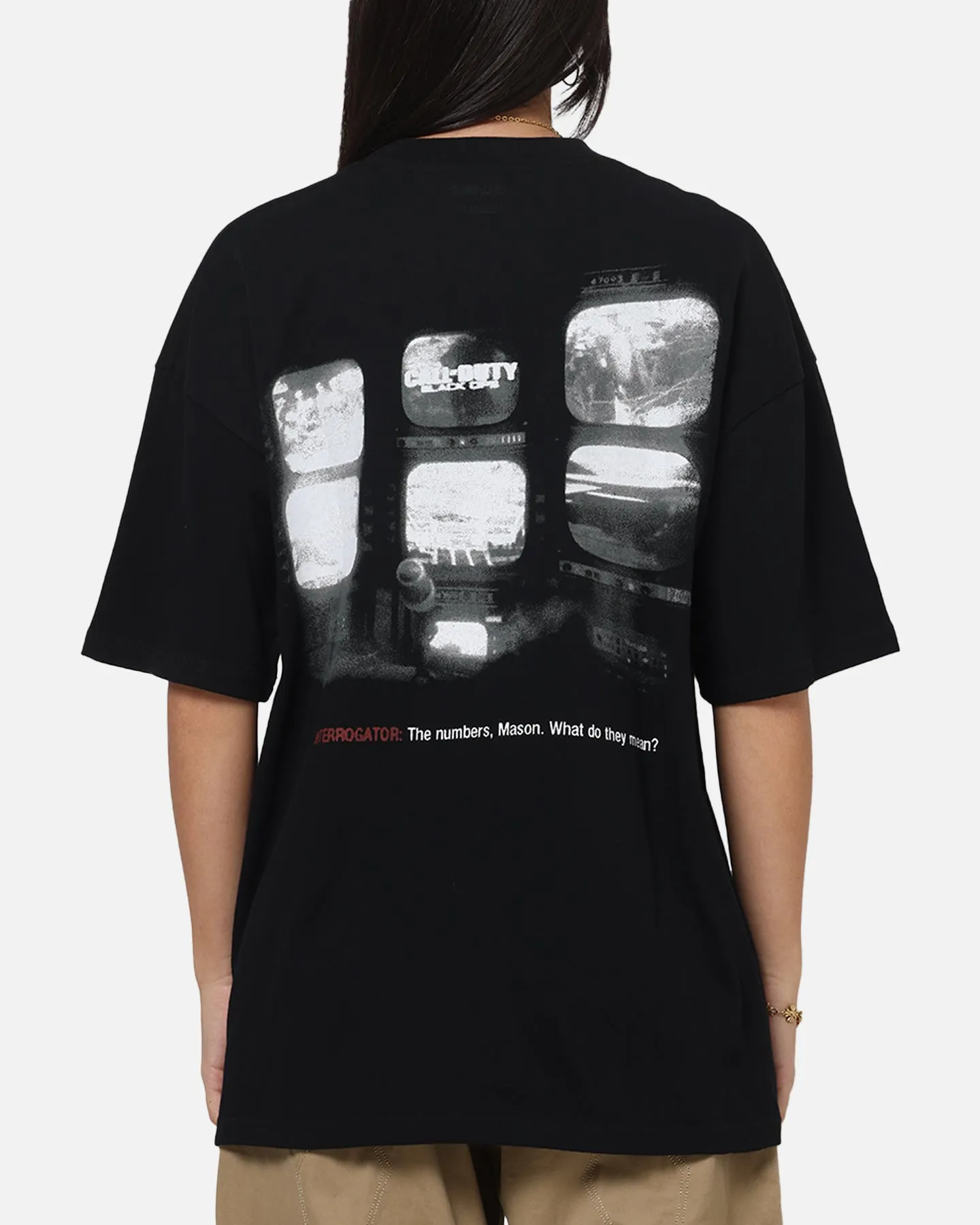 73Studio X Call Of Duty Black Ops The Numbers Mason T-Shirt Black sold by Culture Kings product image thumbnail 2