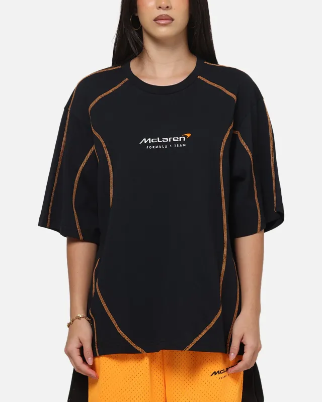 Mitchell & Ness X Mclaren Panel T-Shirt Black/Papaya made by Mitchell & Ness