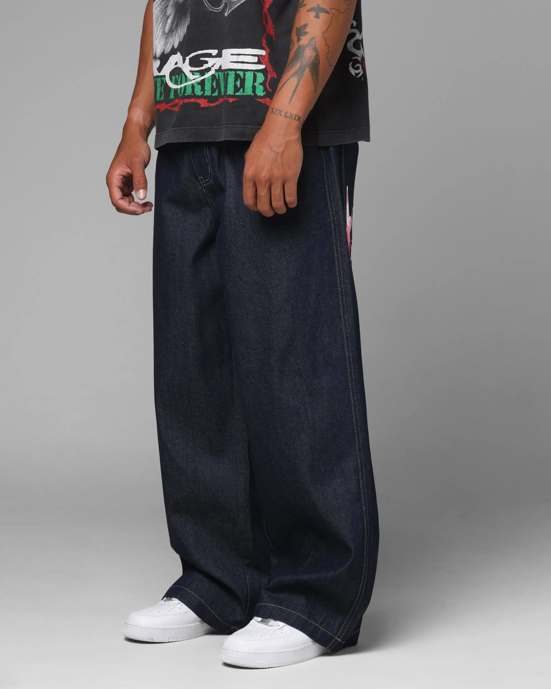 Loiter Star Born Jeans Indigo/Pink sold by Culture Kings product image thumbnail 4