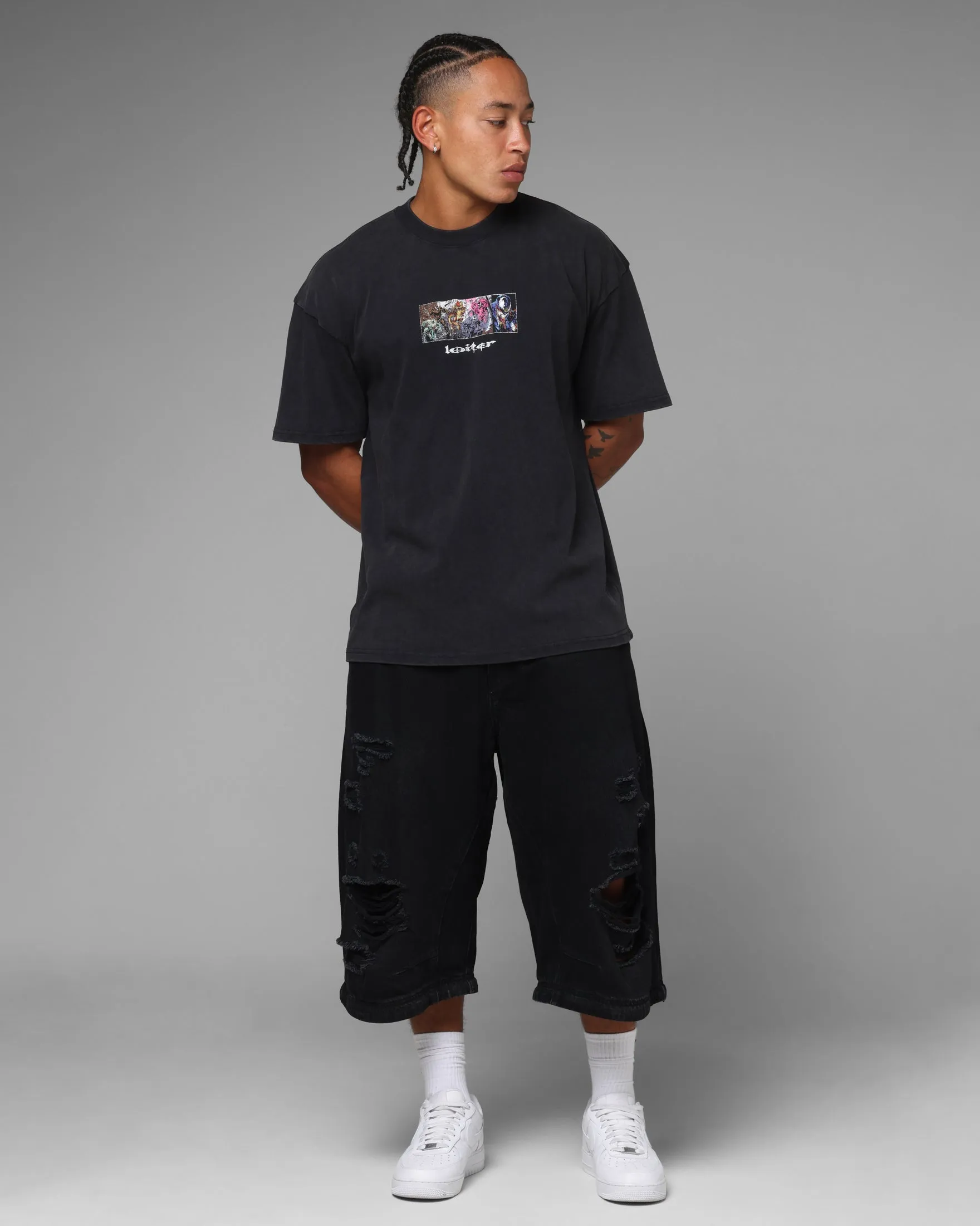Loiter Marvel Symbiote Vintage T-Shirt Black sold by Culture Kings product image thumbnail 3