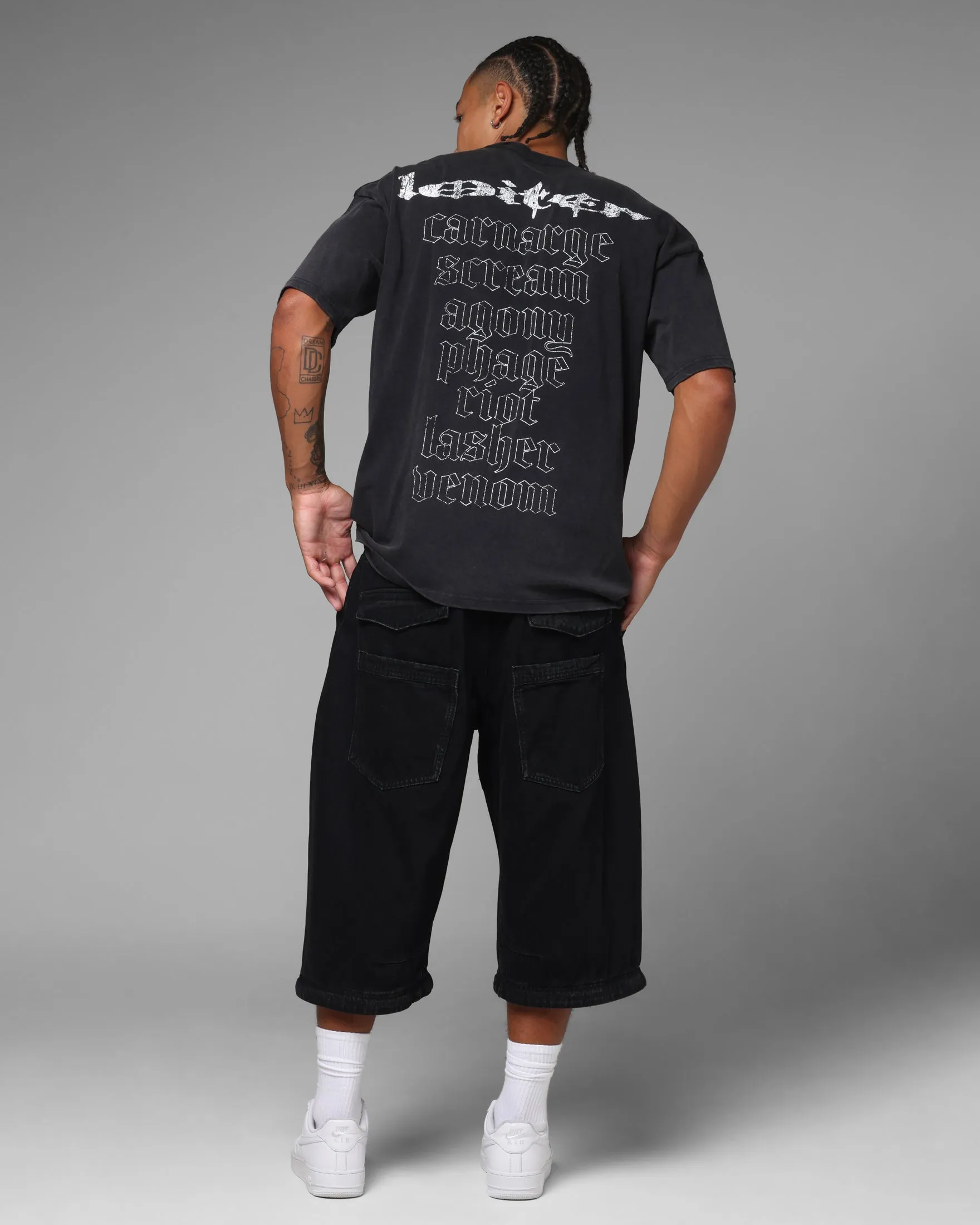 Loiter Marvel Symbiote Vintage T-Shirt Black sold by Culture Kings product image thumbnail 4