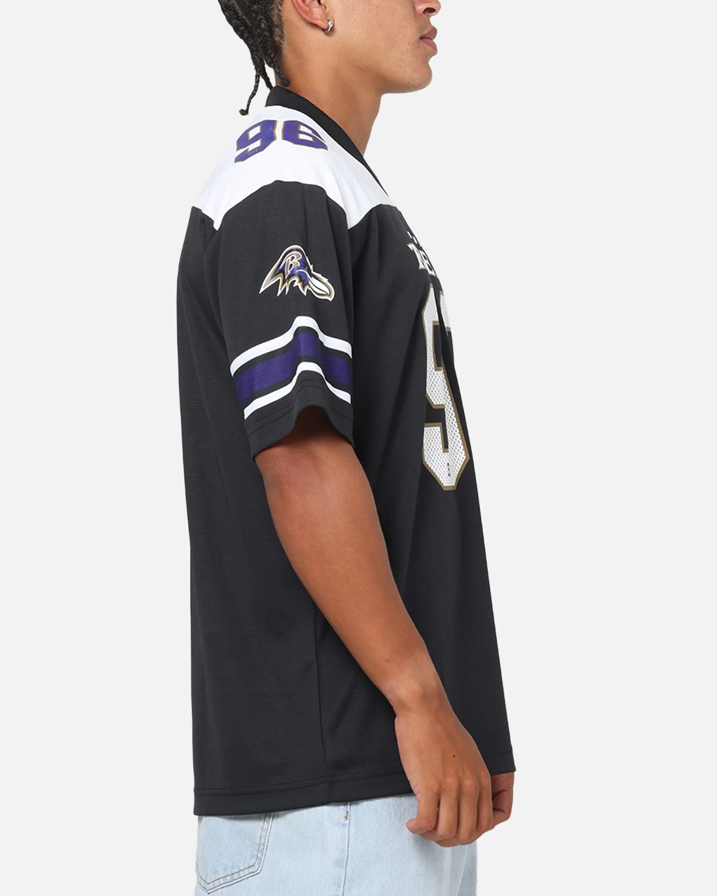 Majestic Athletic Baltimore Ravens Glenver Mesh Oversized T-Shirt Black sold by Culture Kings product image thumbnail 4