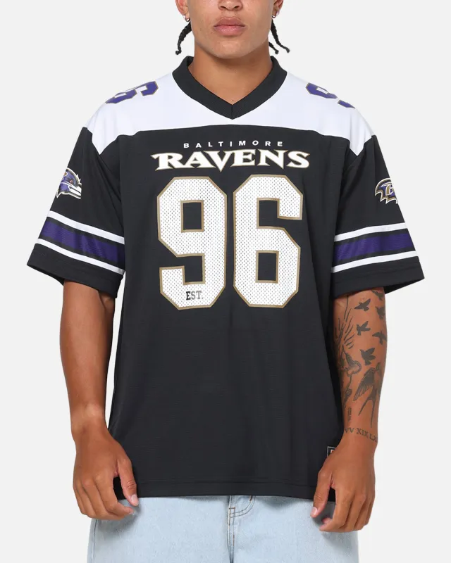Majestic Athletic Baltimore Ravens Glenver Mesh Oversized T-Shirt Black sold by Culture Kings
