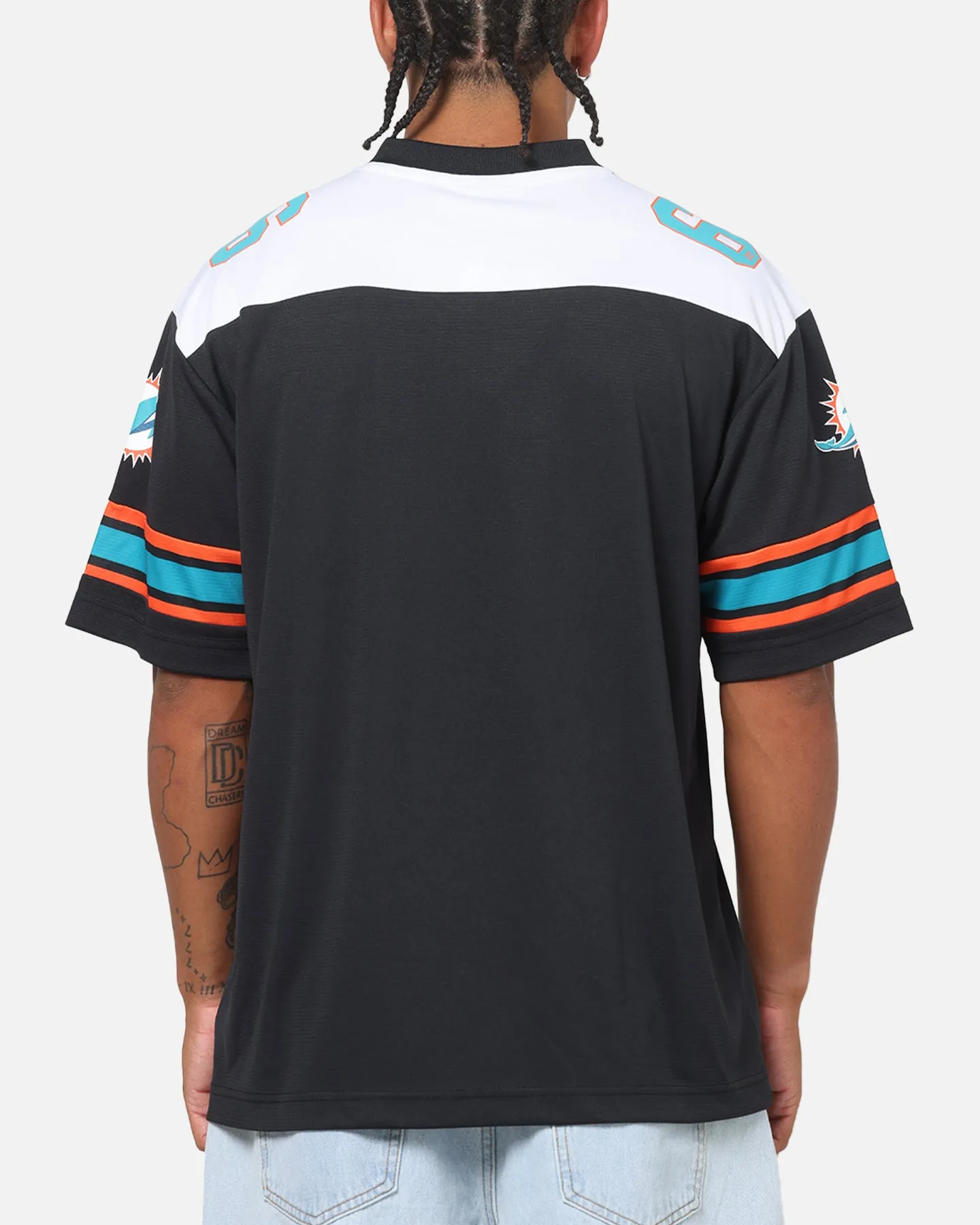 Majestic Athletic Miami Dolphins Glenver Mesh Oversized T-Shirt Black sold by Culture Kings product image thumbnail 3