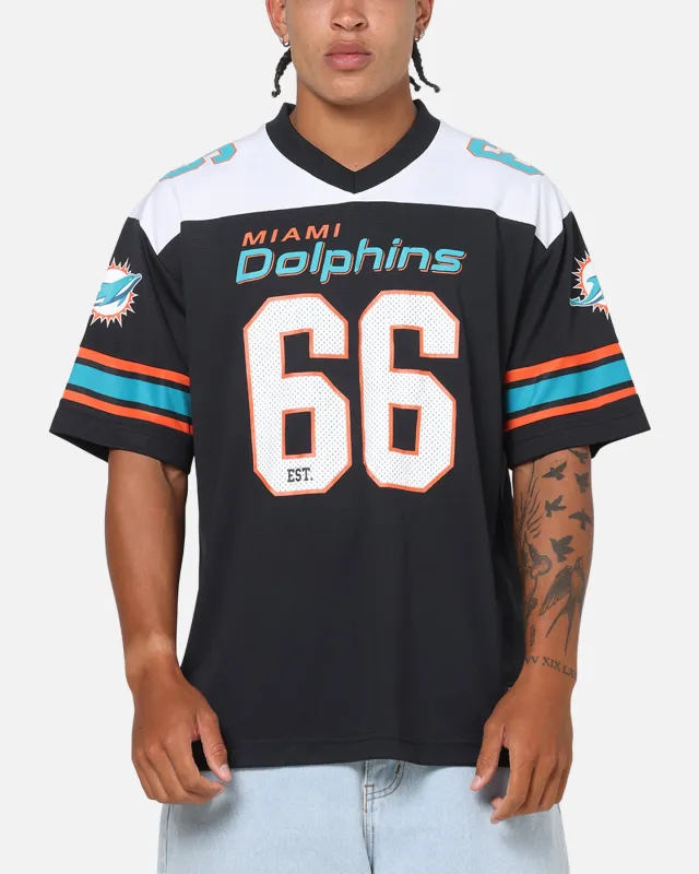 Majestic Athletic Miami Dolphins Glenver Mesh Oversized T-Shirt Black sold by Culture Kings