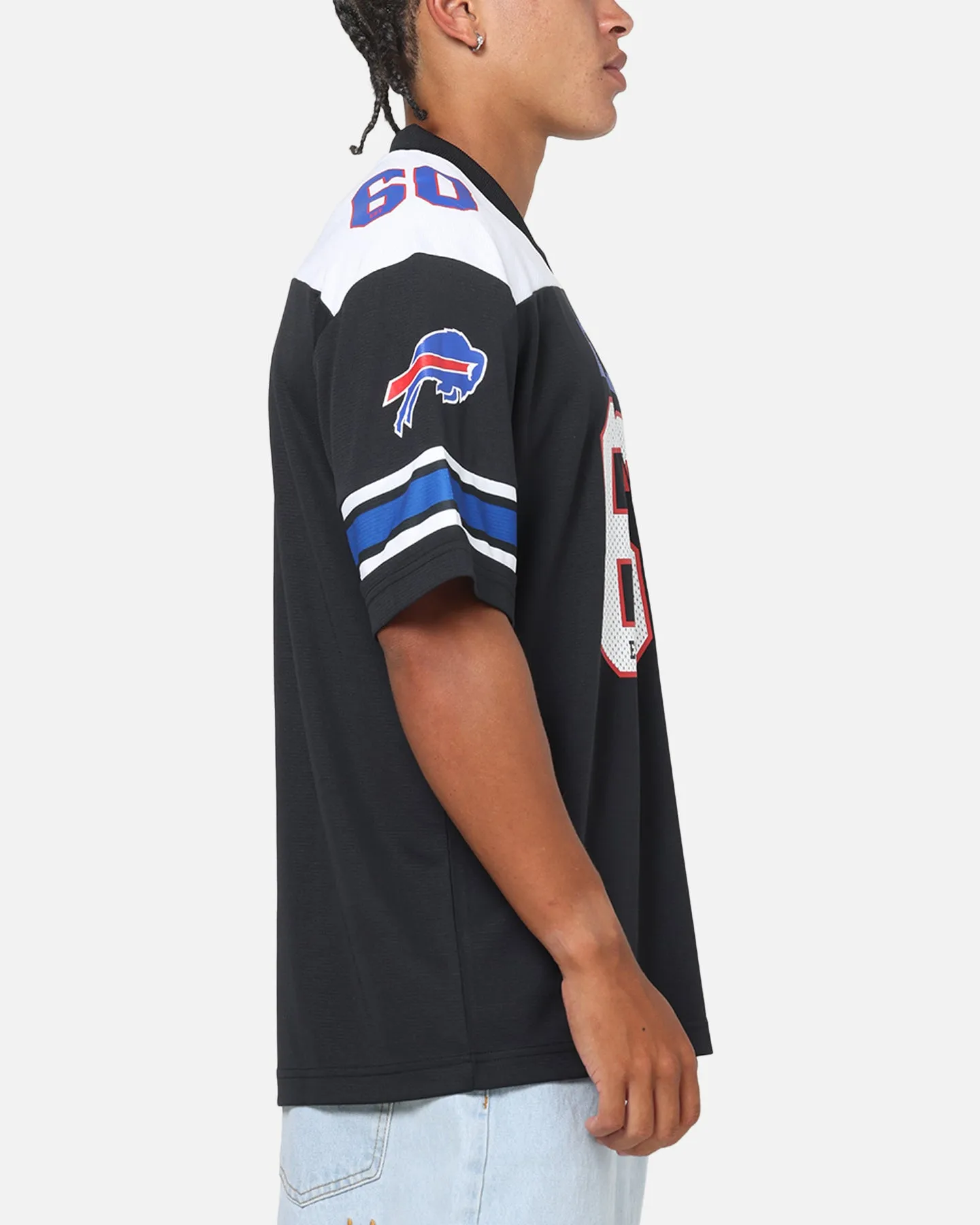 Majestic Athletic Buffalo Bills Glenver Mesh Oversized T-Shirt Black sold by Culture Kings product image thumbnail 4