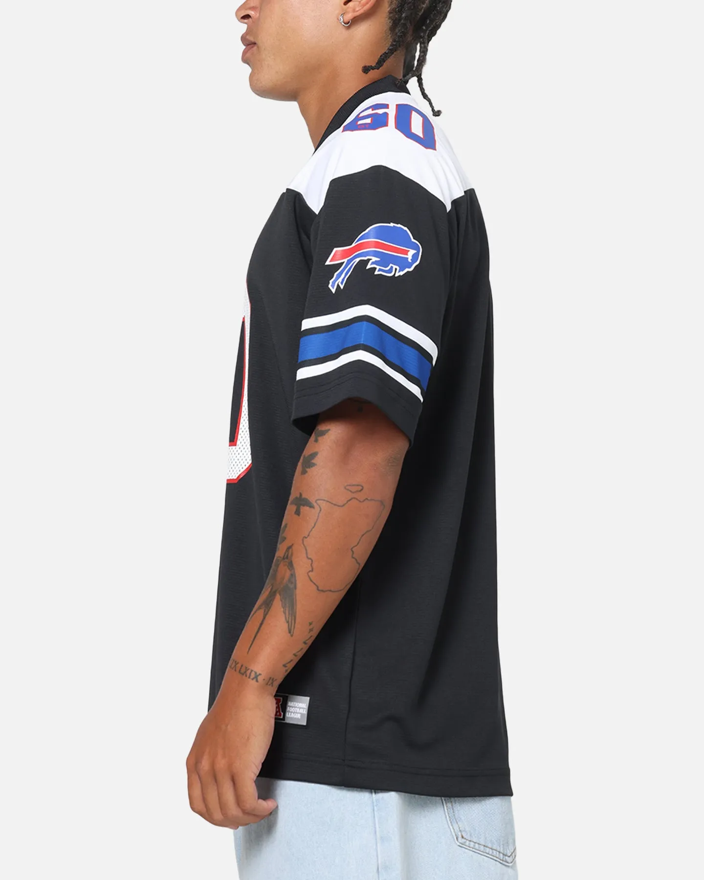 Majestic Athletic Buffalo Bills Glenver Mesh Oversized T-Shirt Black sold by Culture Kings product image thumbnail 5
