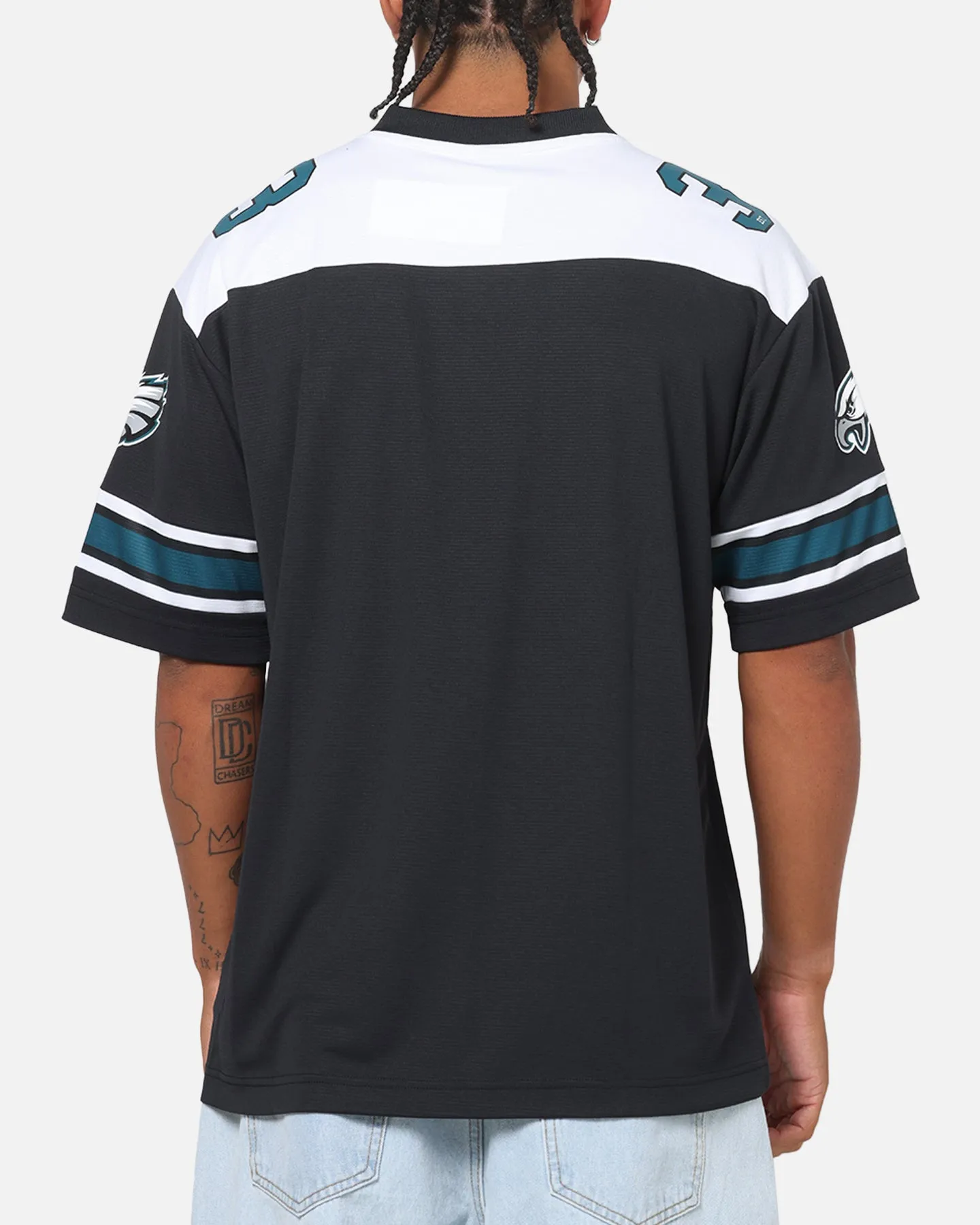 Majestic Athletic Philadelphia Eagles Glenver Mesh Oversized T-Shirt Black sold by Culture Kings product image thumbnail 3