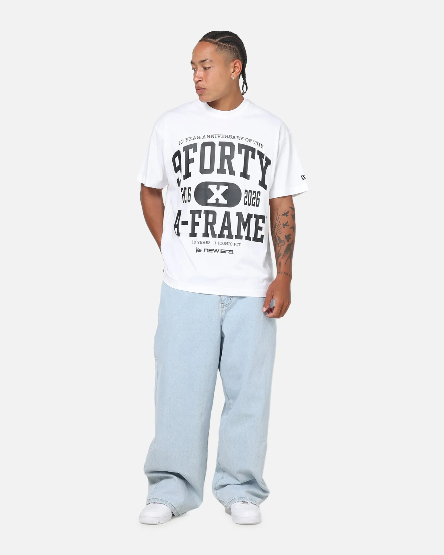 New Era X Project-X T-Shirt White sold by Culture Kings product image thumbnail 2