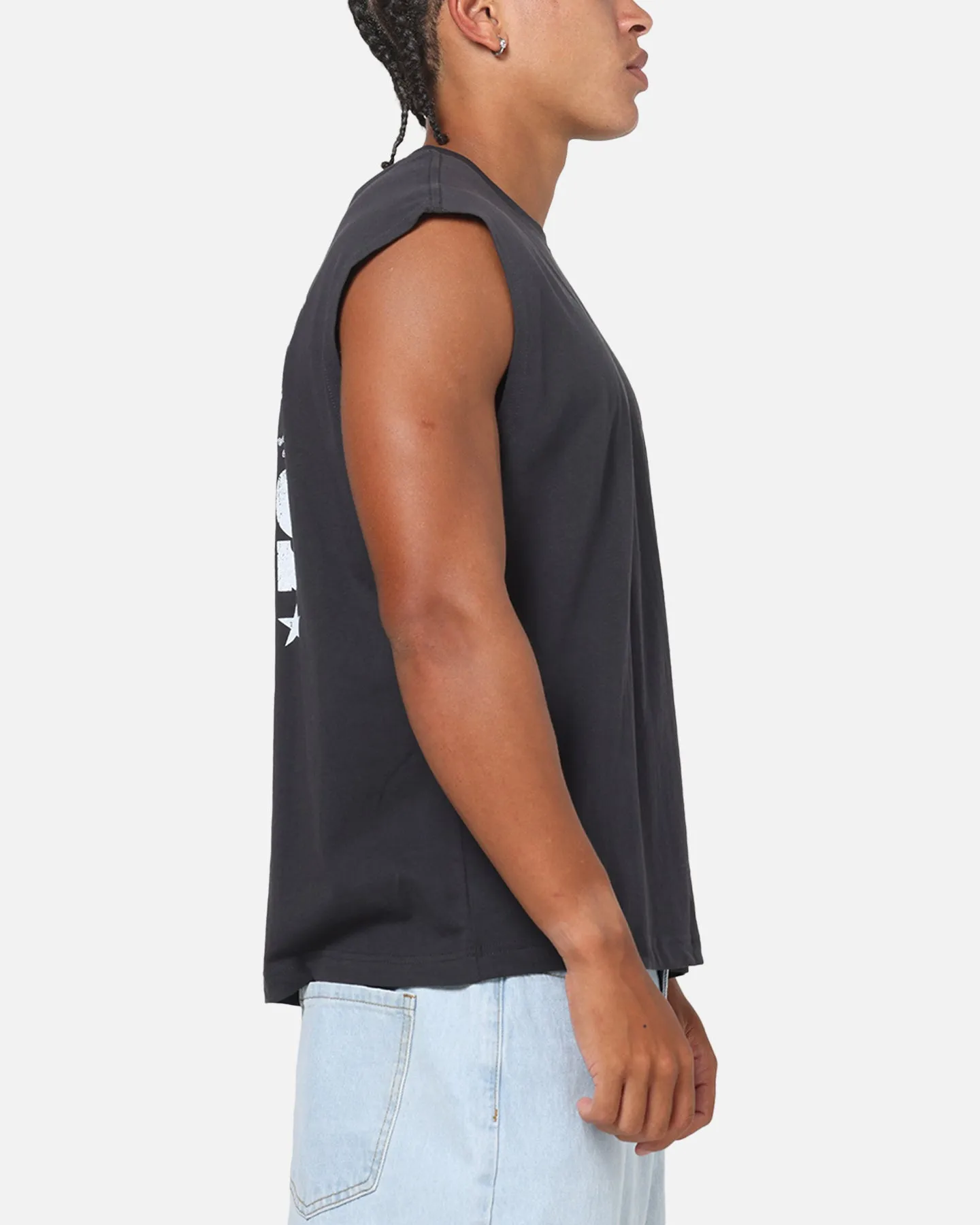 Mitchell & Ness Dallas Cowboys Americas Team Boxy Muscle T-Shirt Washed Black sold by Culture Kings product image thumbnail 5