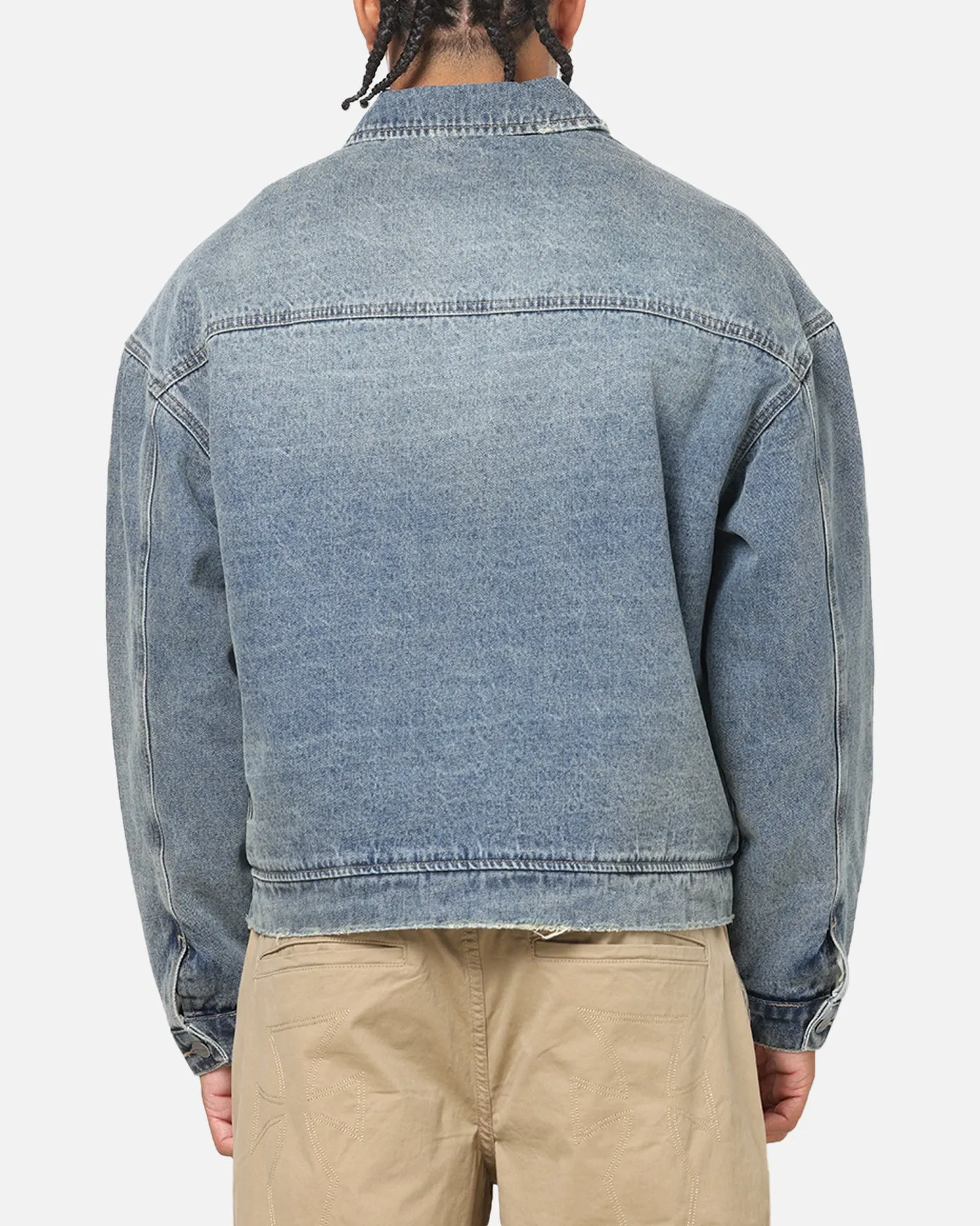 Saint Morta Halo Zip Jacket Dirty Denim sold by Culture Kings product image thumbnail 3
