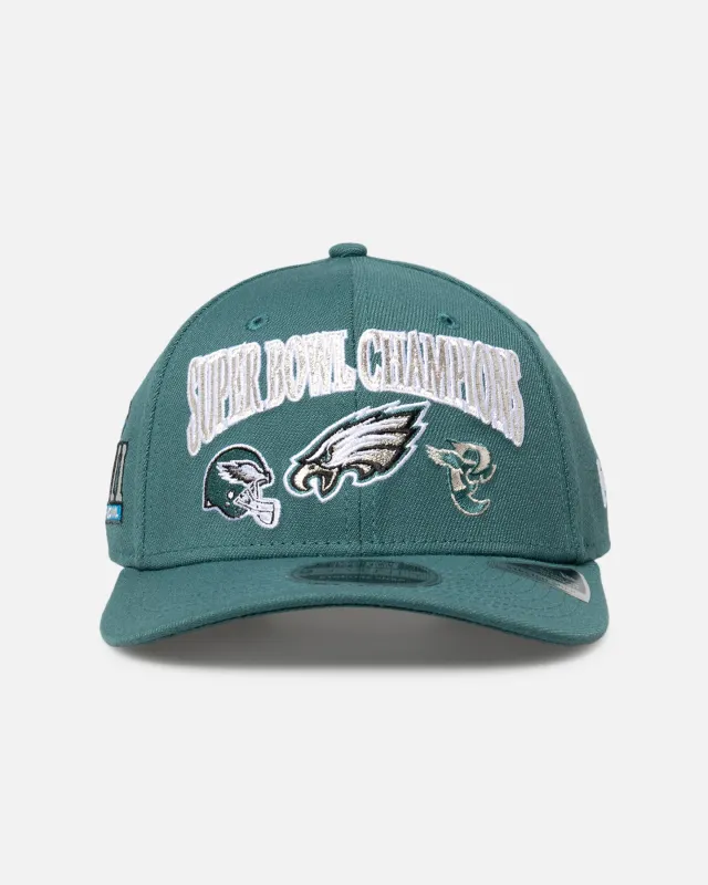 New Era Philadelphia Eagles 'Super Bowl Champs' 9SEVENTY Stretch Snapback Official Team Colour made by Culture Kings