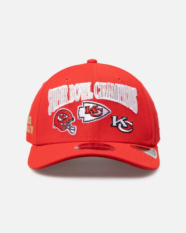 New Era Kansas City Chiefs 'Super Bowl Champs' 9SEVENTY Stretch Snapback Official Team Colour sold by Culture Kings