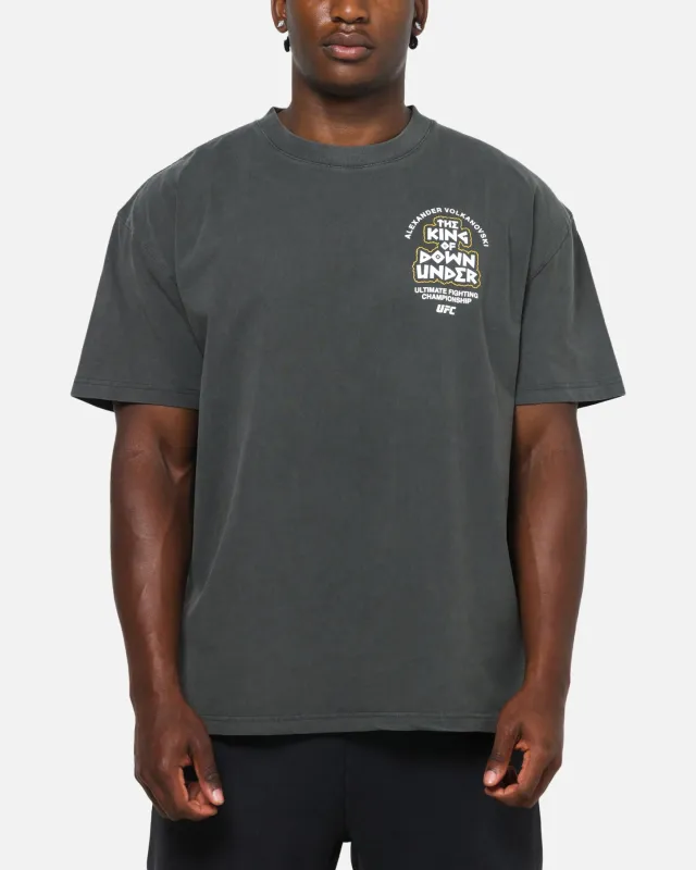 UFC By Culture Kings Alexander Volkanovski Sydney King Down Under Heavy T-Shirt Black Wash sold by Culture Kings