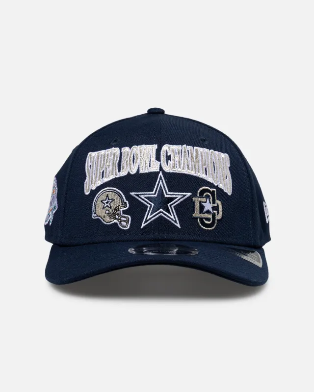New Era Dallas Cowboys 'Super Bowl Champs' 9SEVENTY Stretch Snapback Official Team Colour sold by Culture Kings