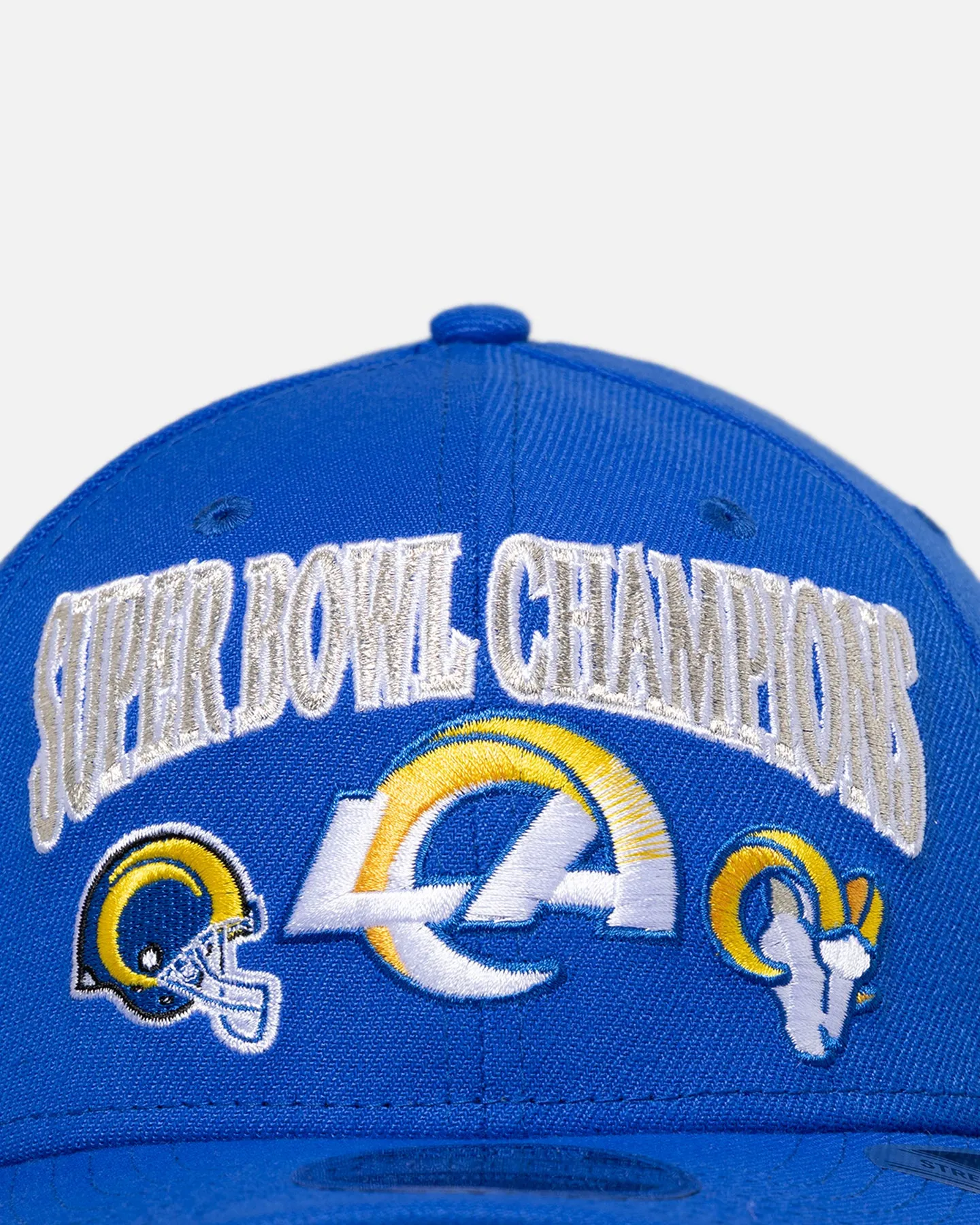 New Era Los Angeles Rams 'Super Bowl Champs' 9SEVENTY Stretch Snapback Official Team Colour sold by Culture Kings product image thumbnail 5