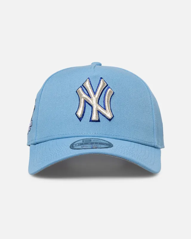 New Era New York Yankees 'Sky Blue' 9FORTY A-Frame Snapback Sky Blue made by New Era