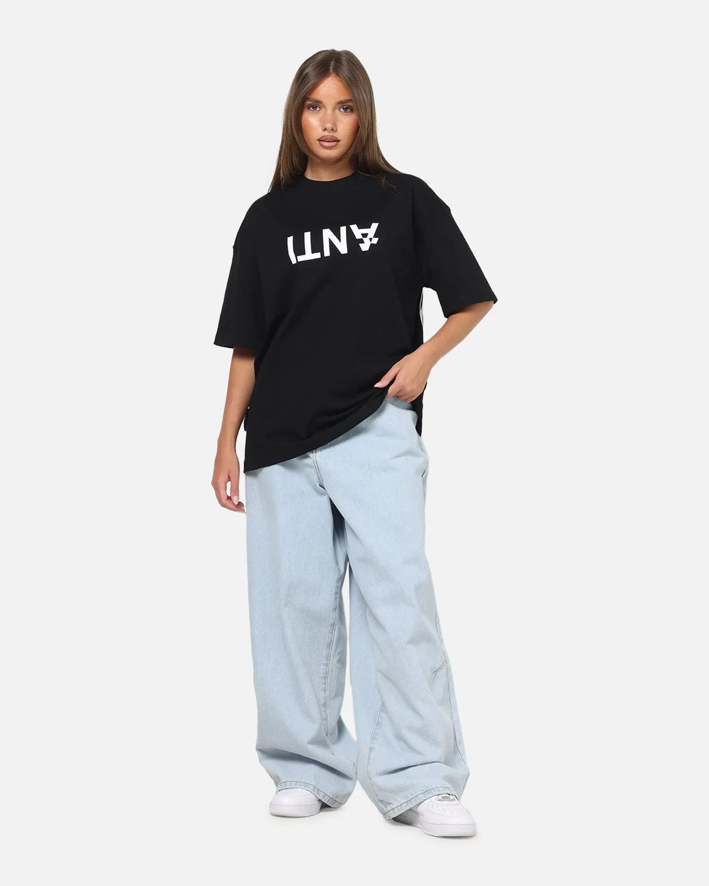 The Anti Order Reverse Logo T-Shirt Black sold by Culture Kings product image thumbnail 4